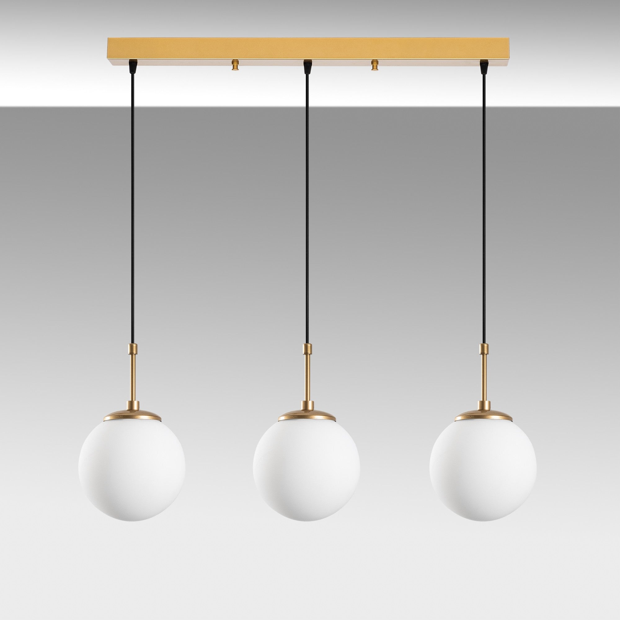 Candeeiro de Teto  - Orbıtal - Ouro