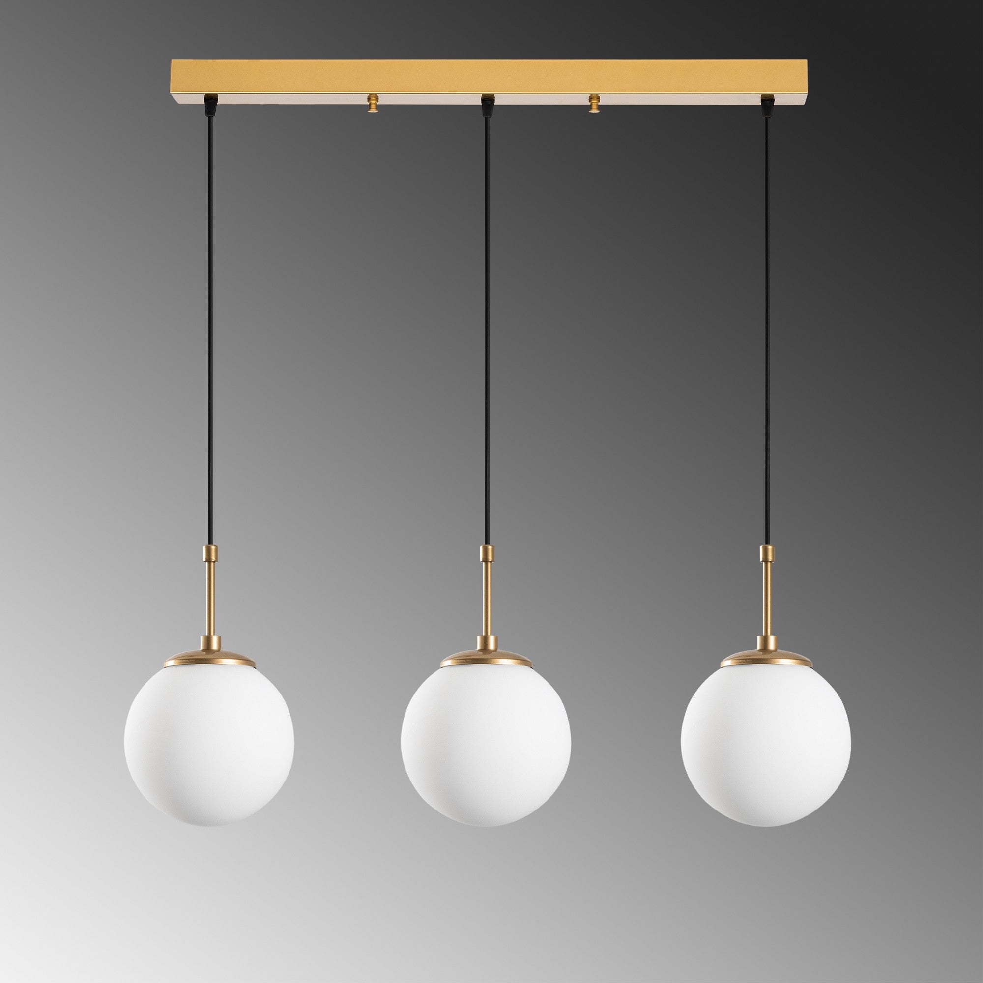 Candeeiro de Teto  - Orbıtal - Ouro