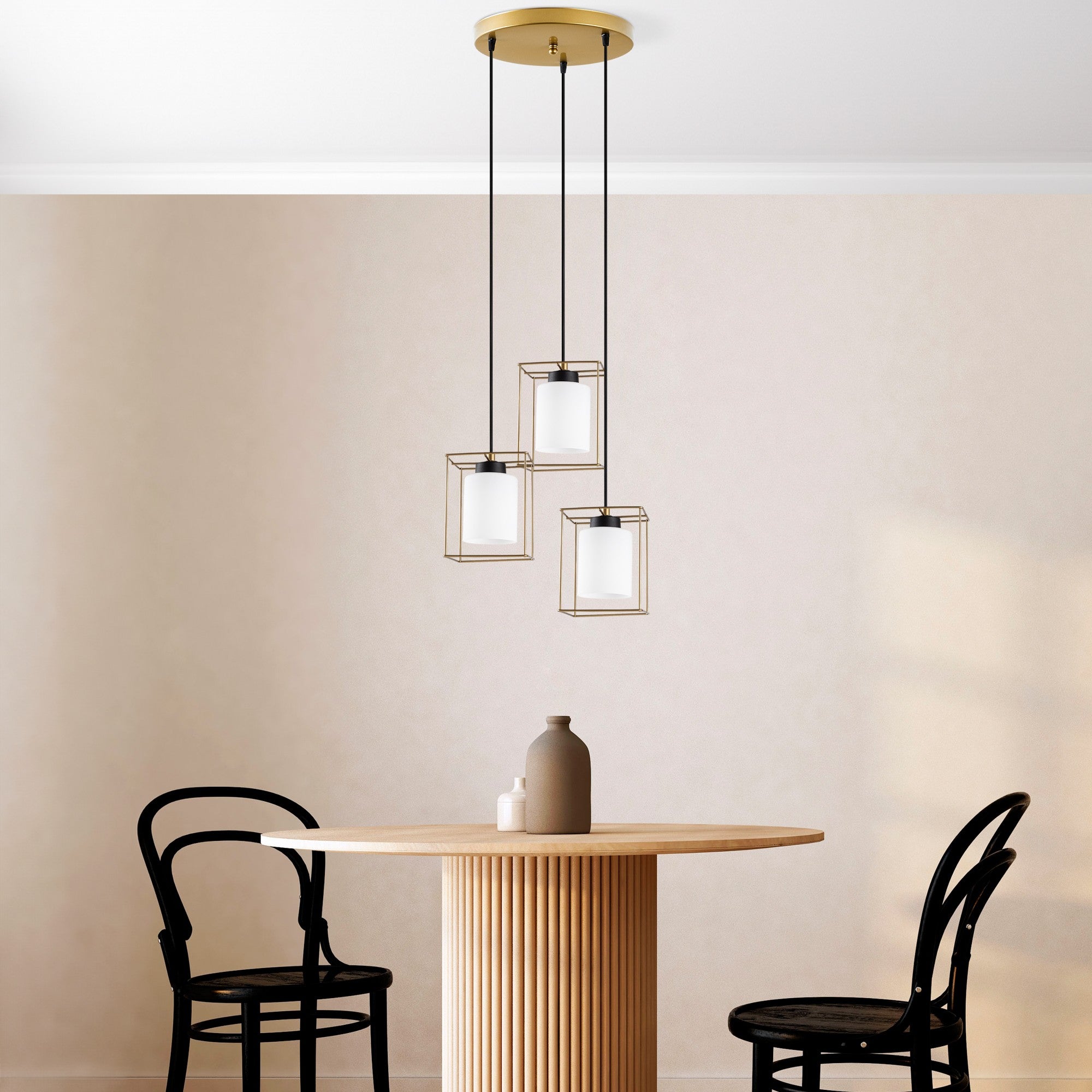 Candeeiro de Teto  - Swank - Ouro