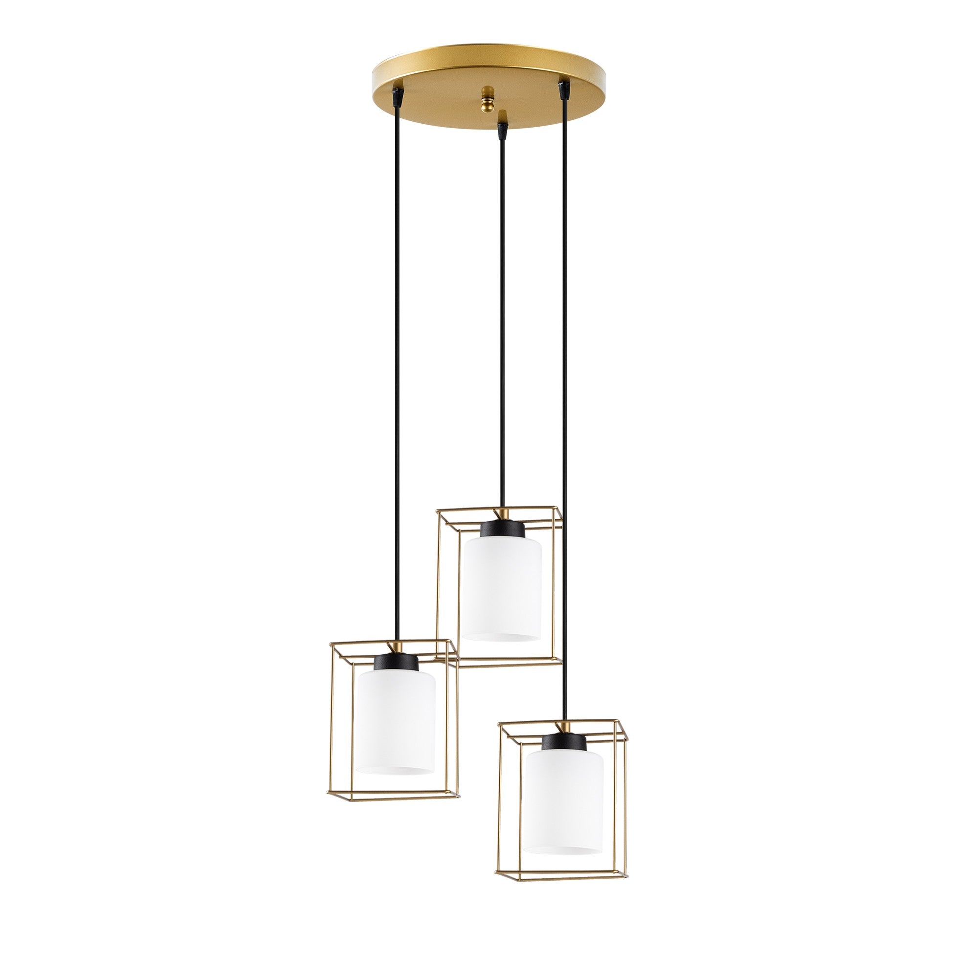 Candeeiro de Teto  - Swank - Ouro