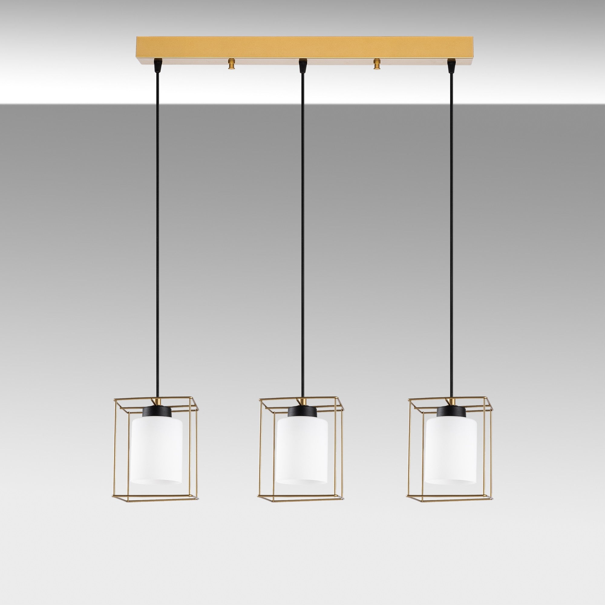 Candeeiro de Teto  - Swank - Ouro