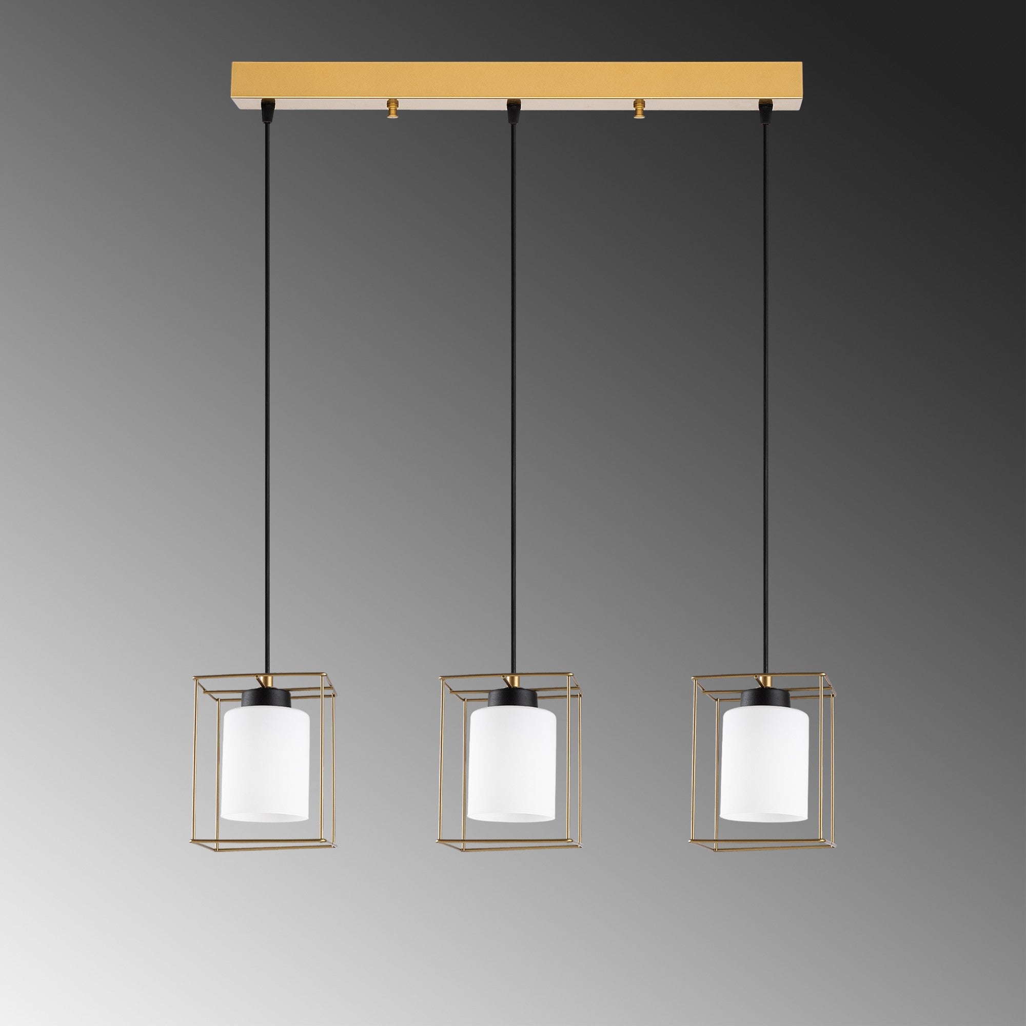 Candeeiro de Teto  - Swank - Ouro