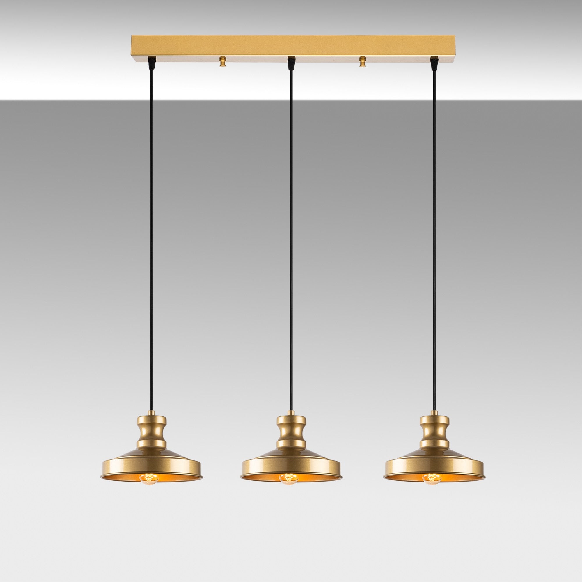 Candeeiro de Teto  - Gullu - Ouro