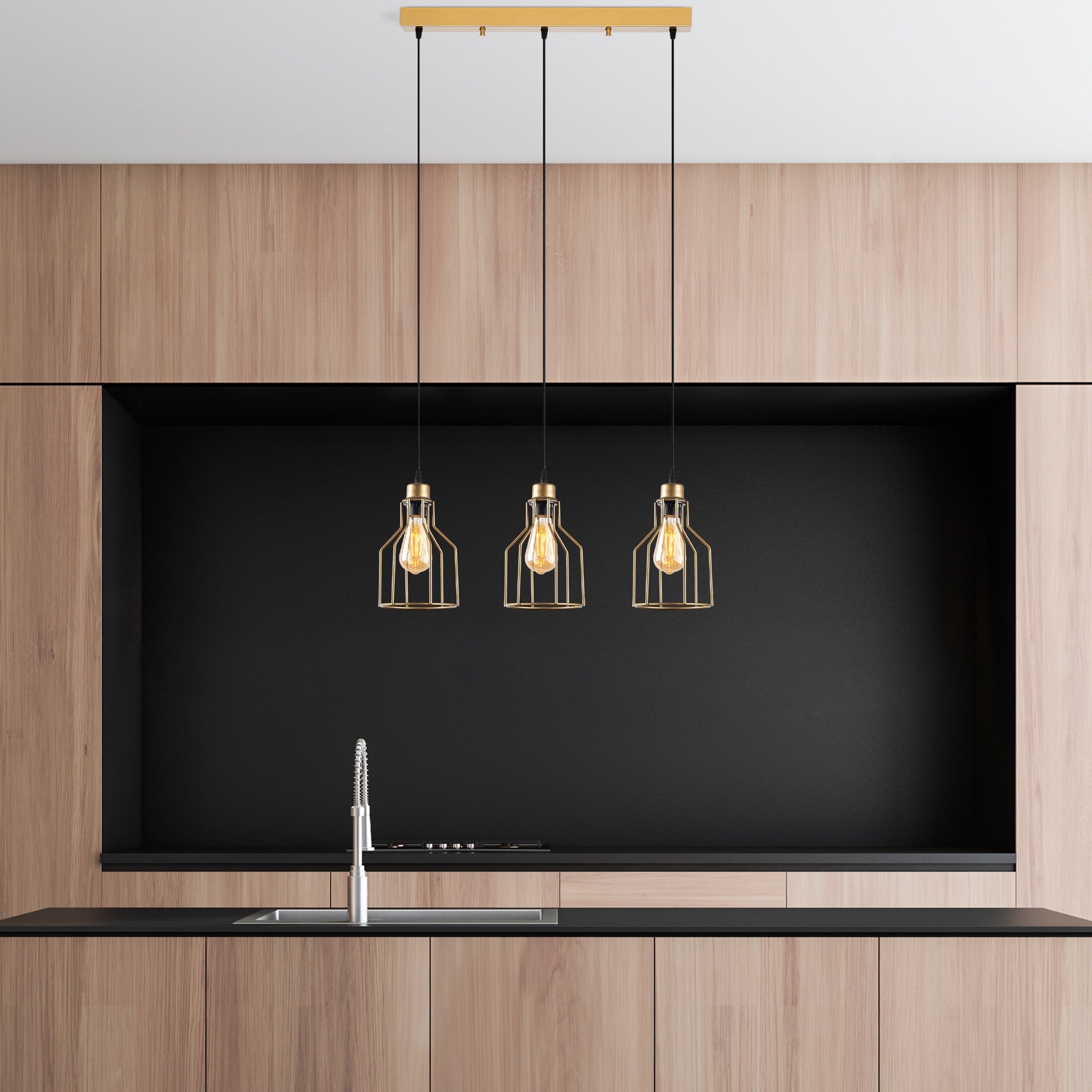 Candeeiro de Teto  - Kofı - Ouro