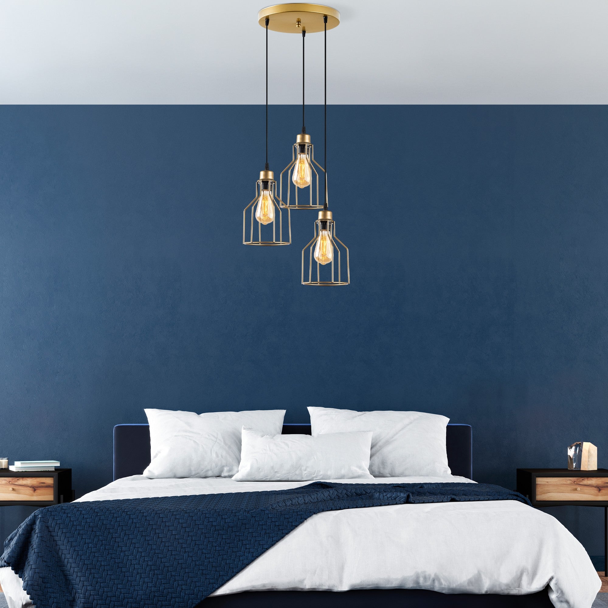 Candeeiro de Teto  - Kofı - Ouro