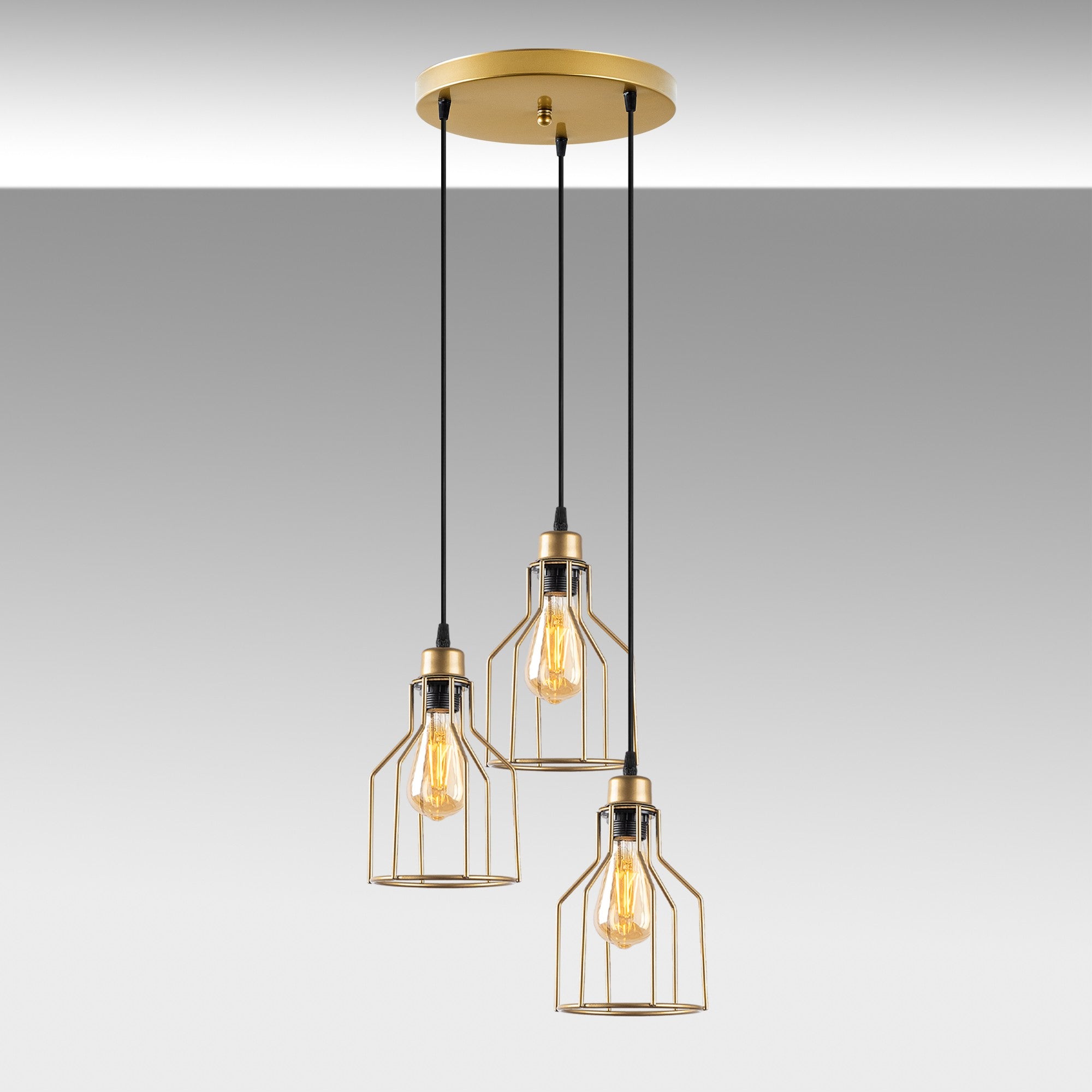 Candeeiro de Teto  - Kofı - Ouro