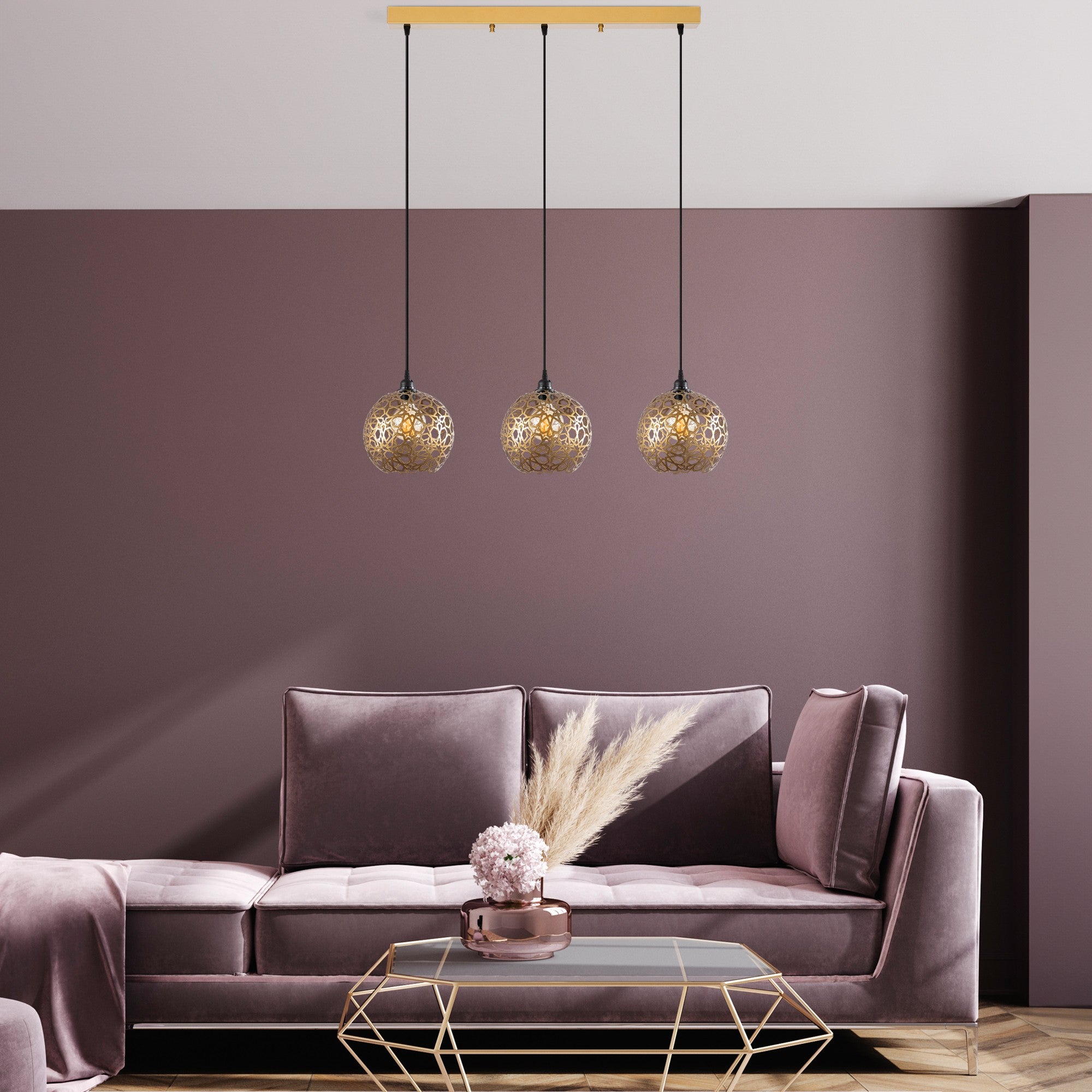 Candeeiro de Teto  - Selcuklu - Ouro