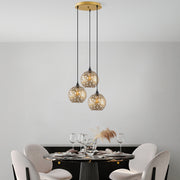 Candeeiro de Teto  - Selcuklu - Preto