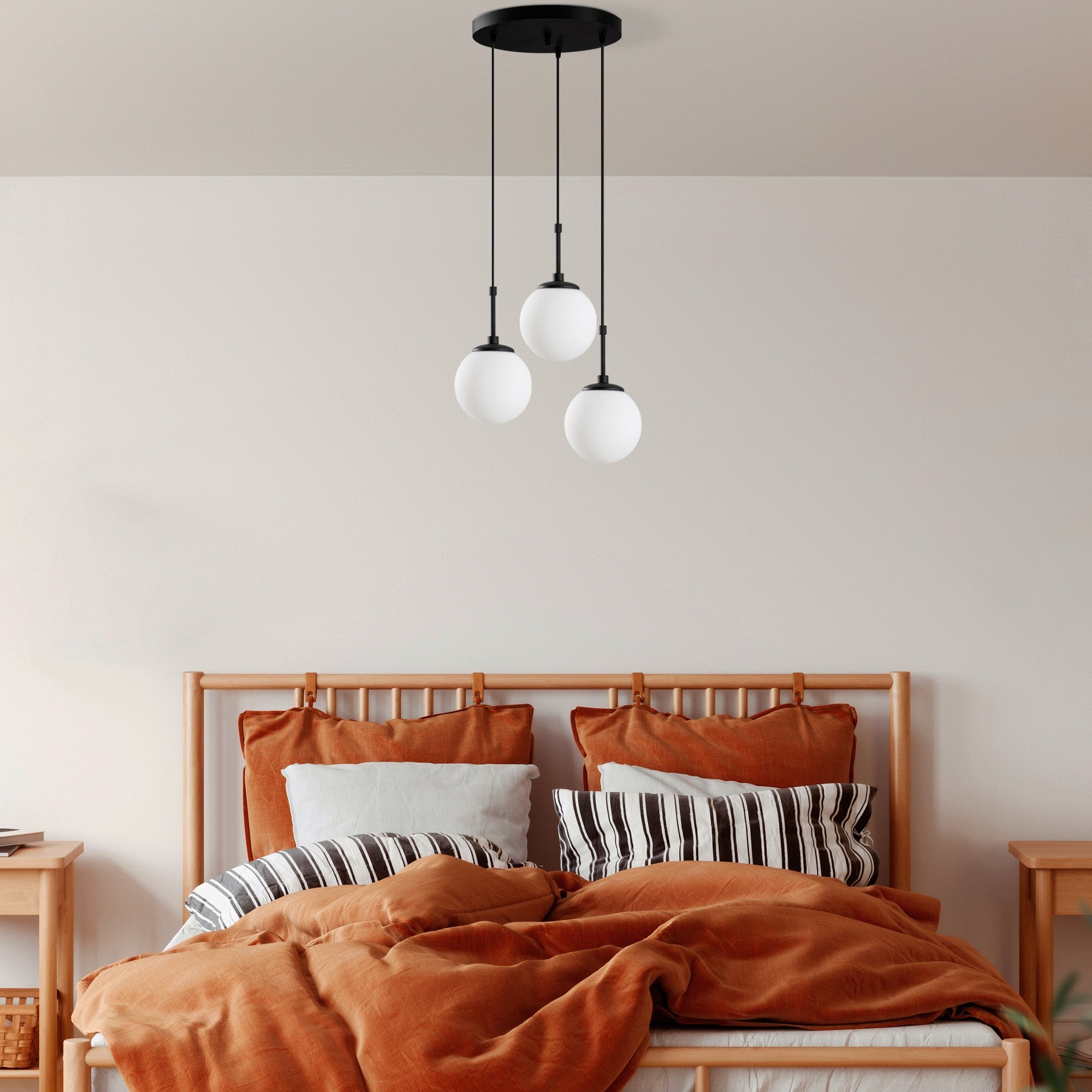 Candeeiro de Teto  - Orbıtal - Preto