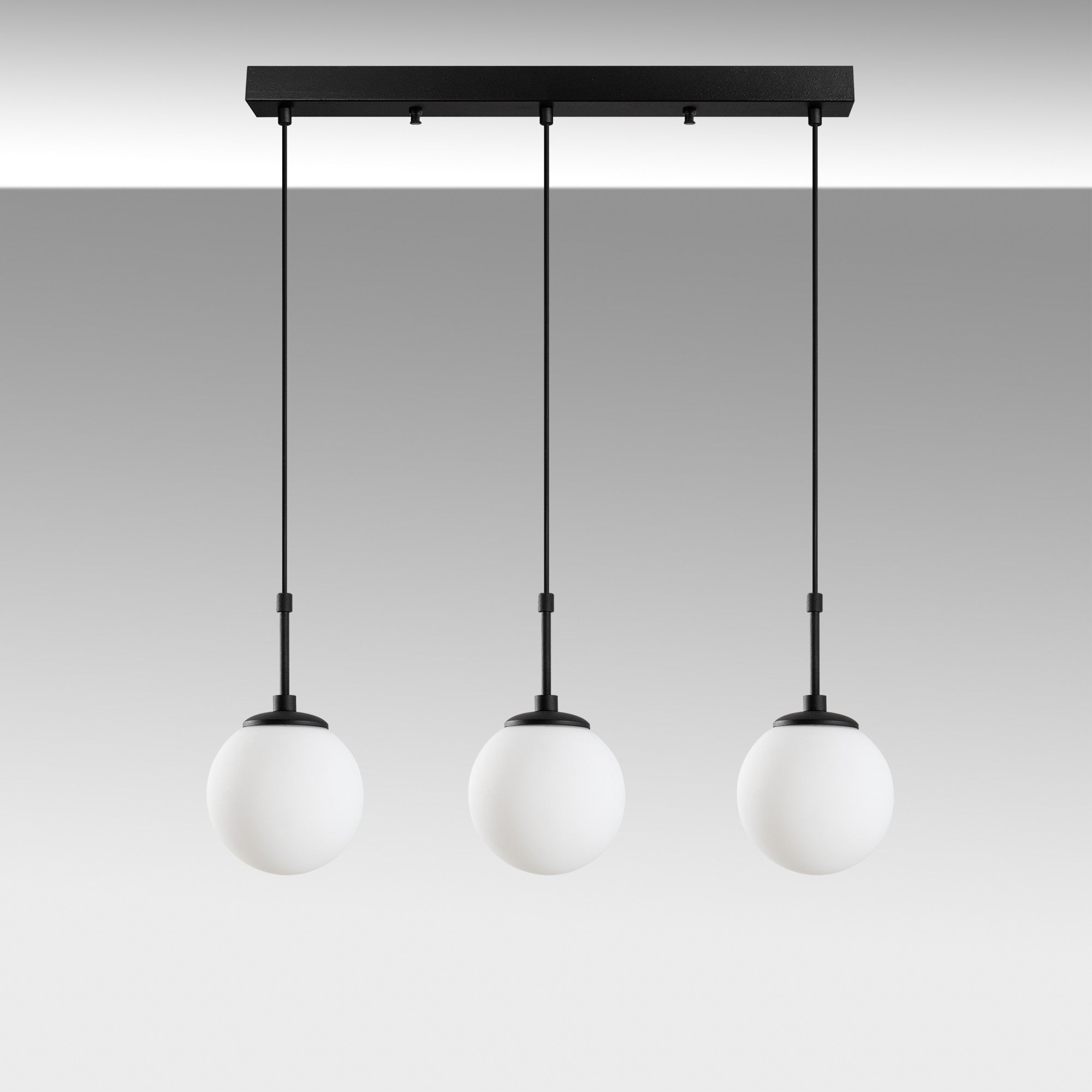 Candeeiro de Teto  - Orbıtal - Preto