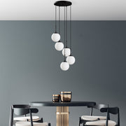 Candeeiro de Teto  - Orbıtal - Preto