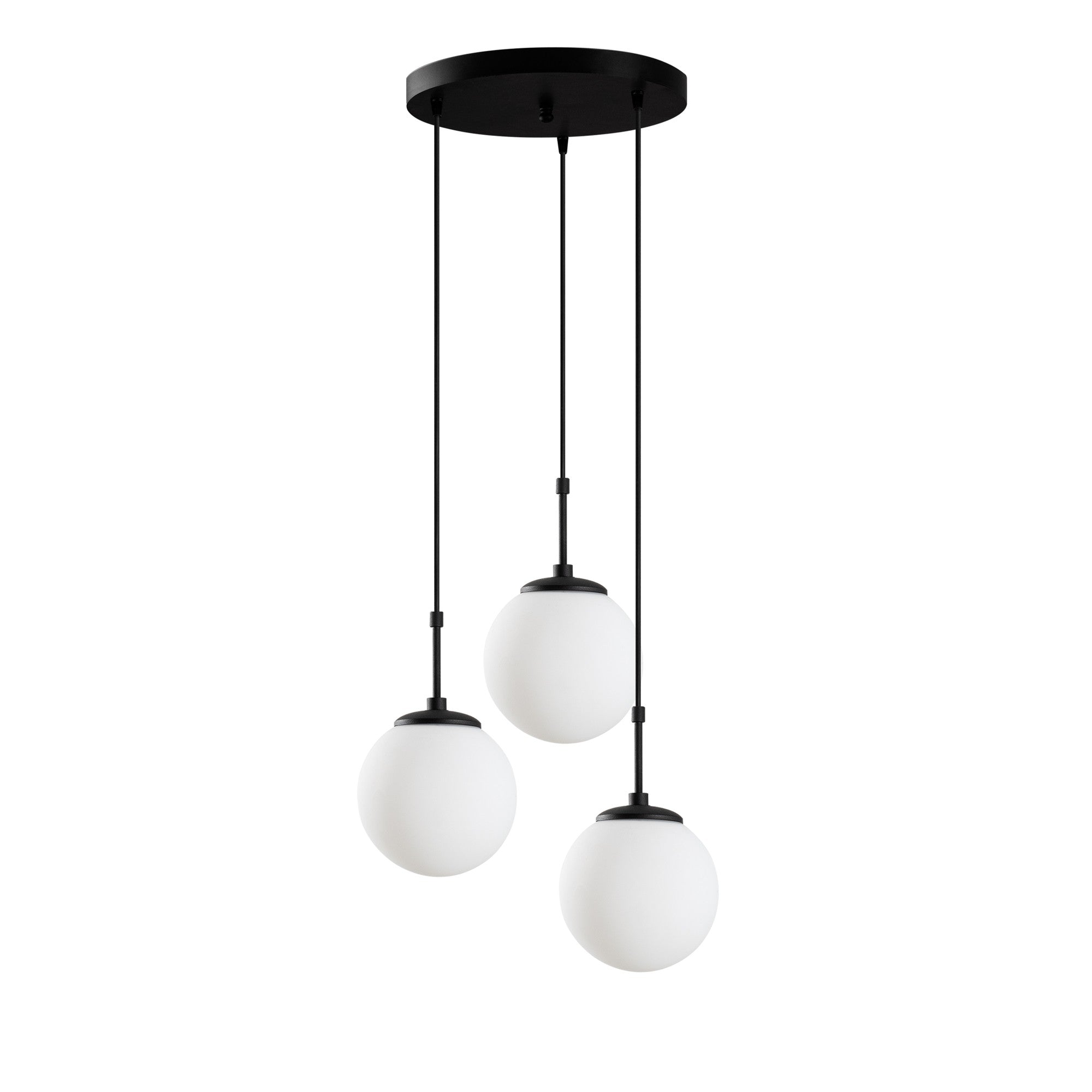 Candeeiro de Teto  - Orbıtal - Preto