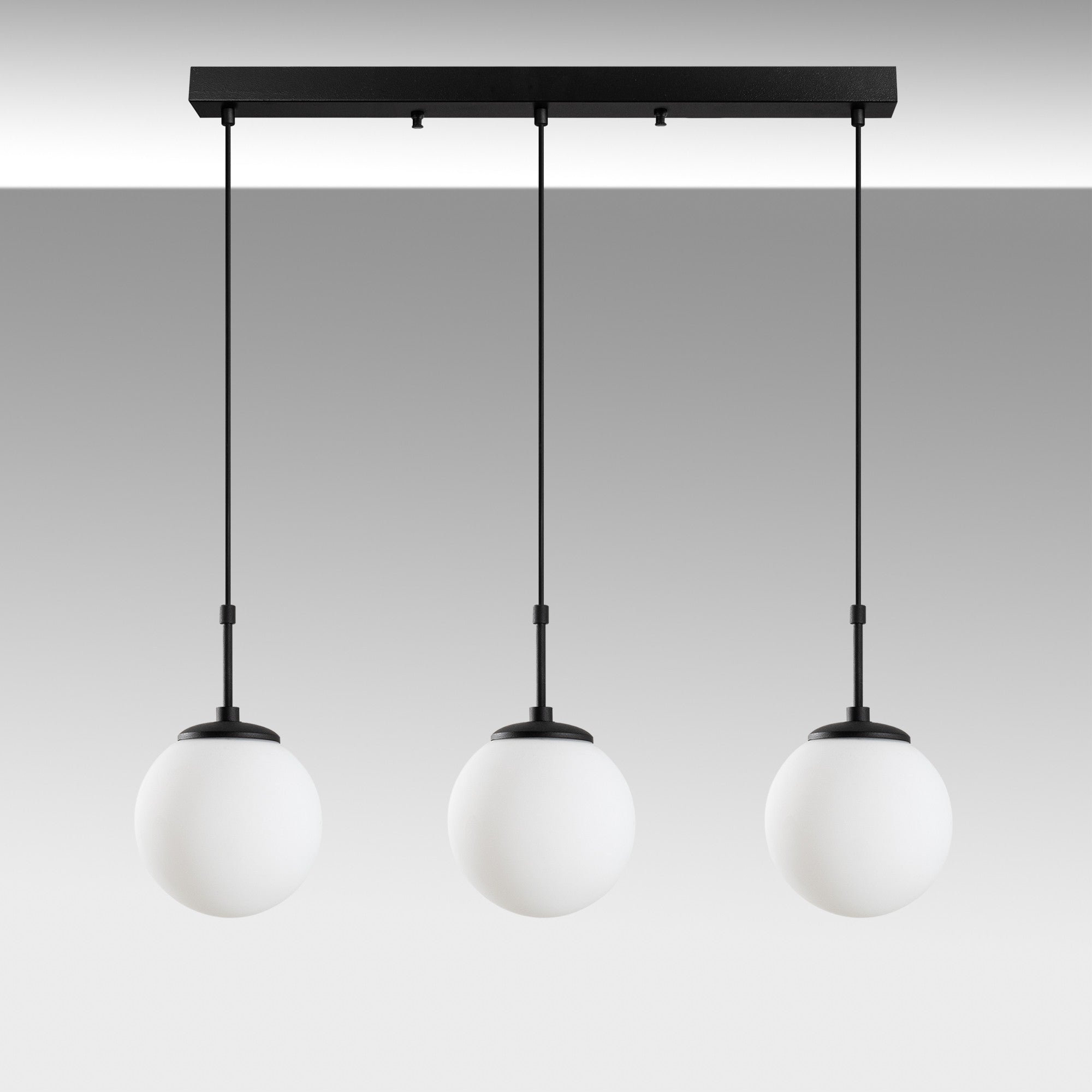 Candeeiro de Teto  - Orbıtal - Preto