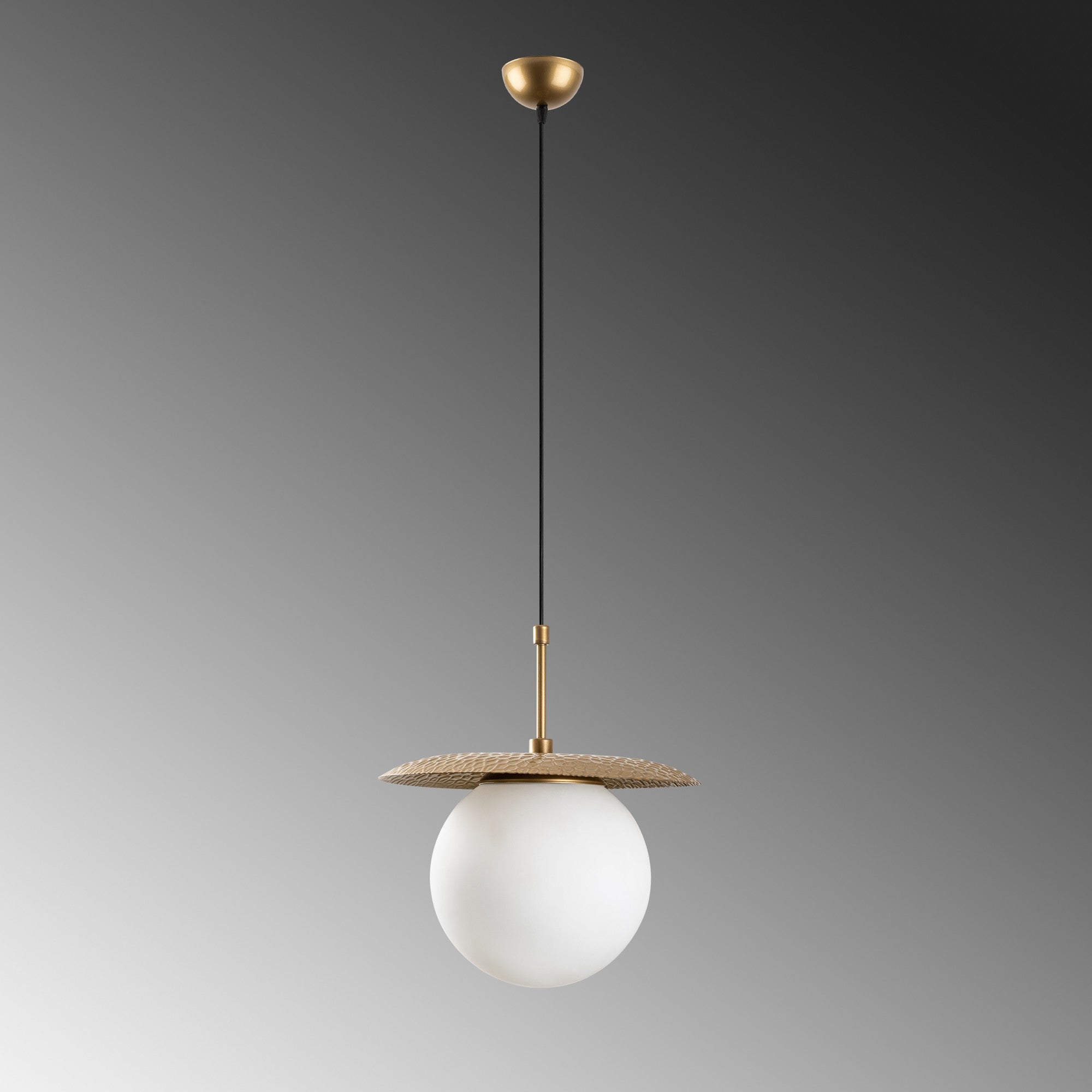 Candeeiro de Teto -Anemon-Ouro