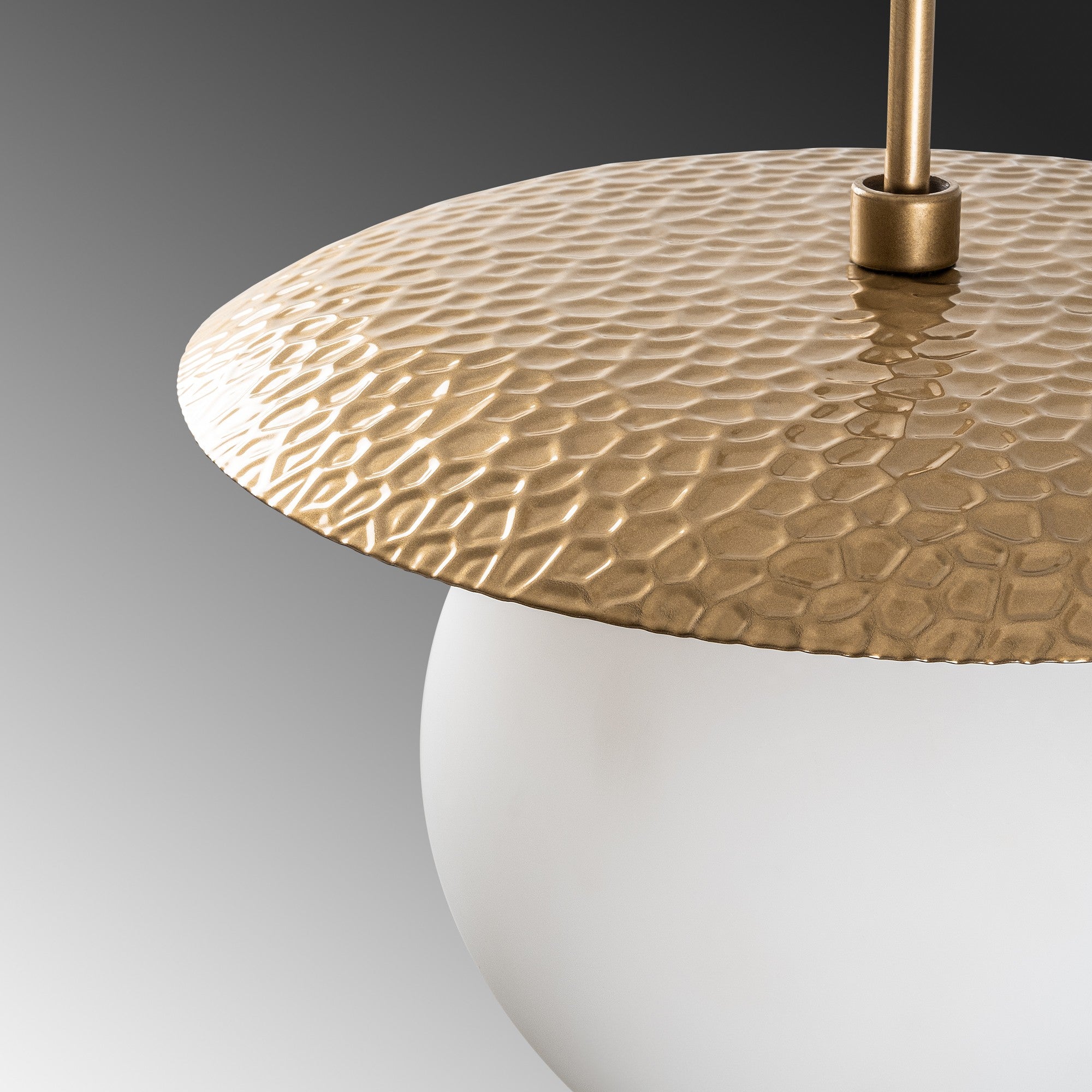 Candeeiro de Teto -Anemon-Ouro