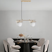 Candeeiro de Teto -Anemon-Ouro