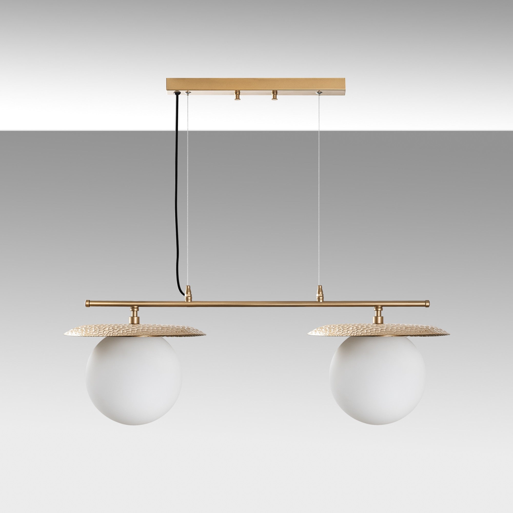 Candeeiro de Teto -Anemon-Ouro