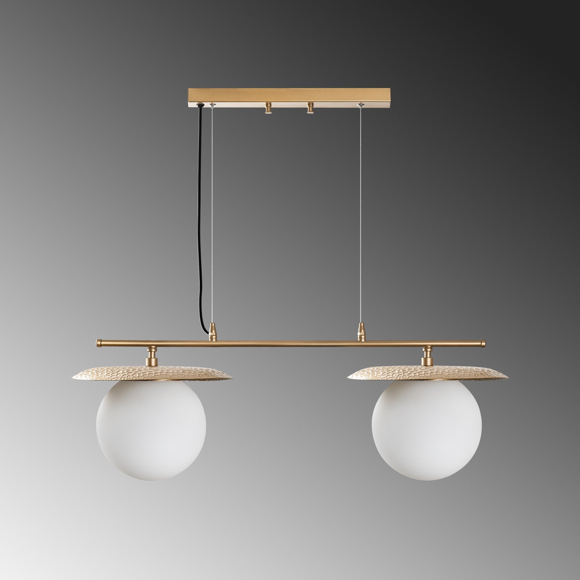 Candeeiro de Teto -Anemon-Ouro