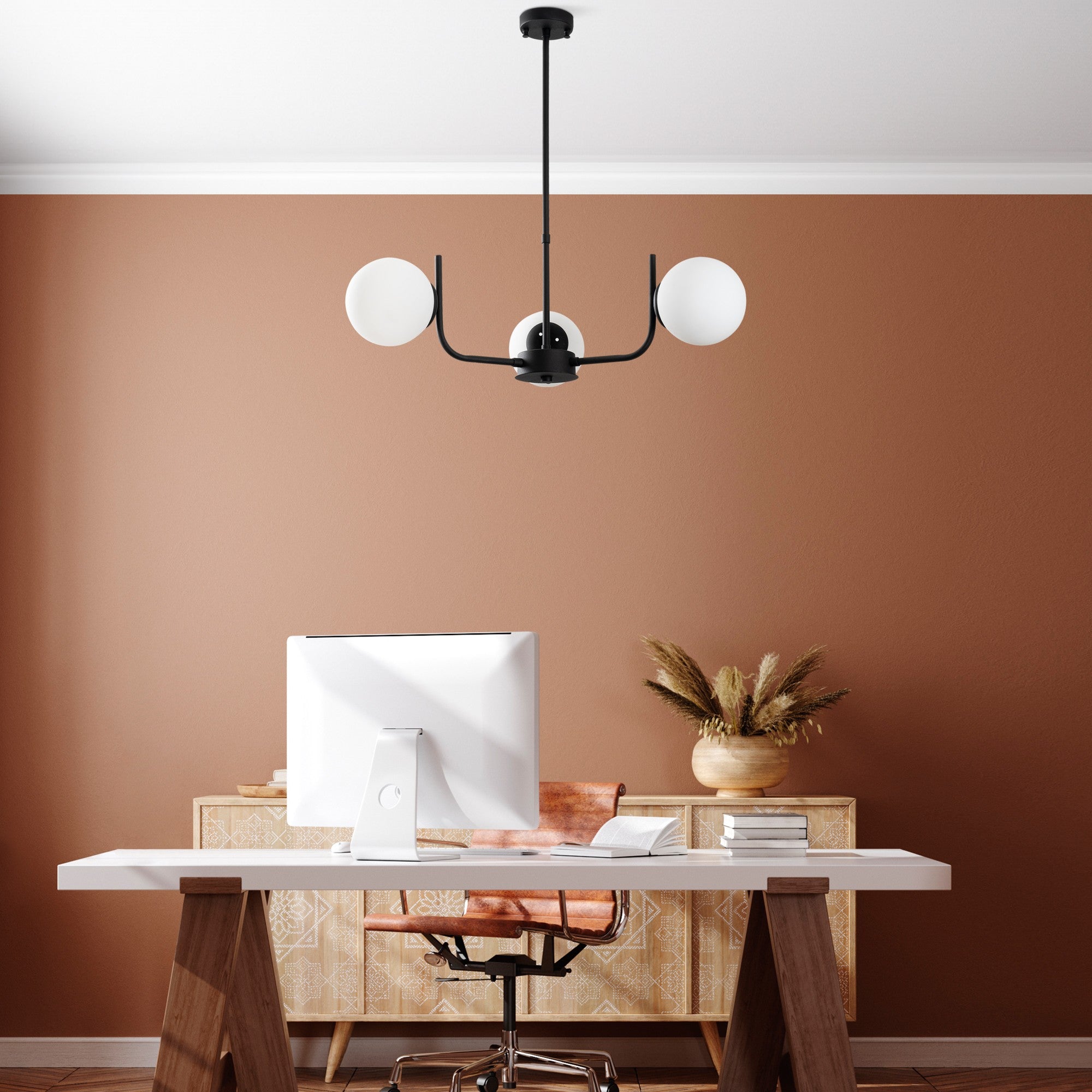 Candeeiro de Teto -Antler-Preto