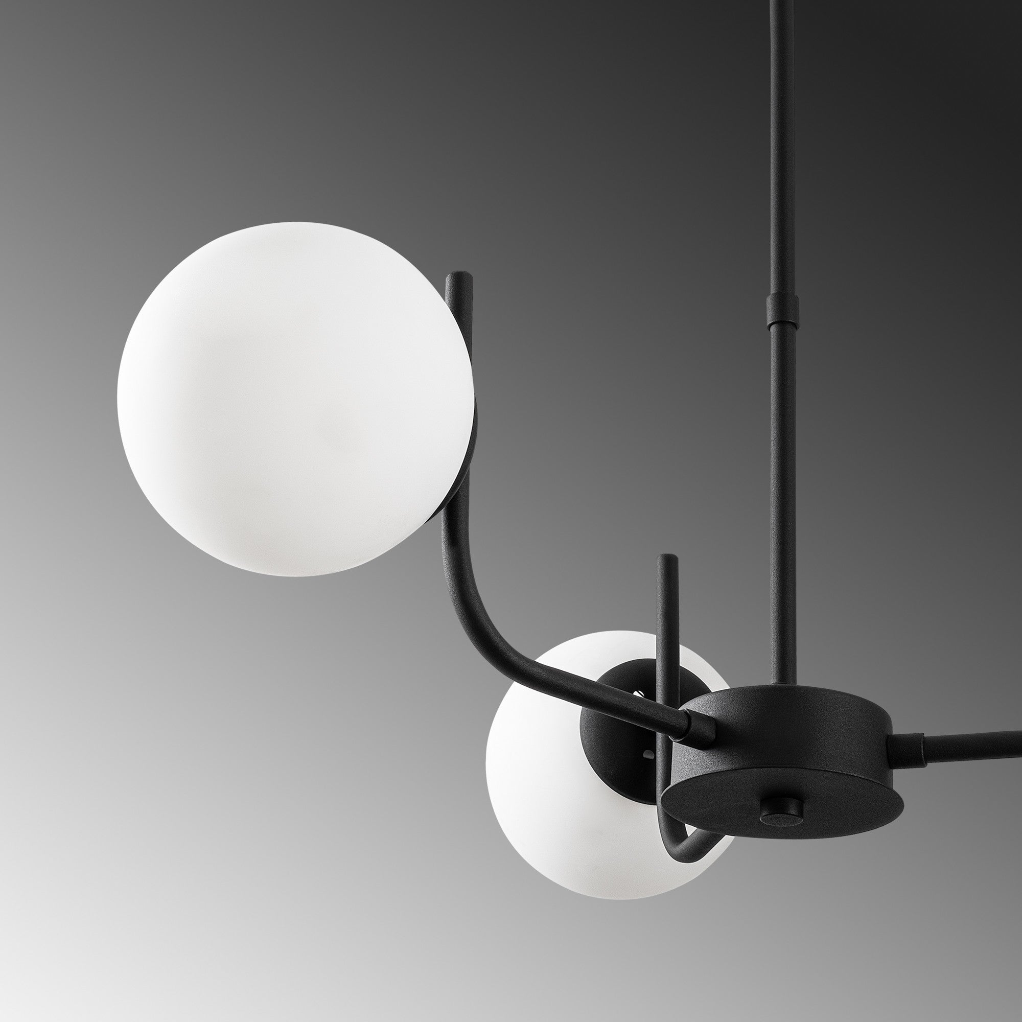 Candeeiro de Teto -Antler-Preto