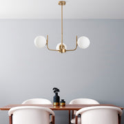 Candeeiro de Teto -Antler-Ouro