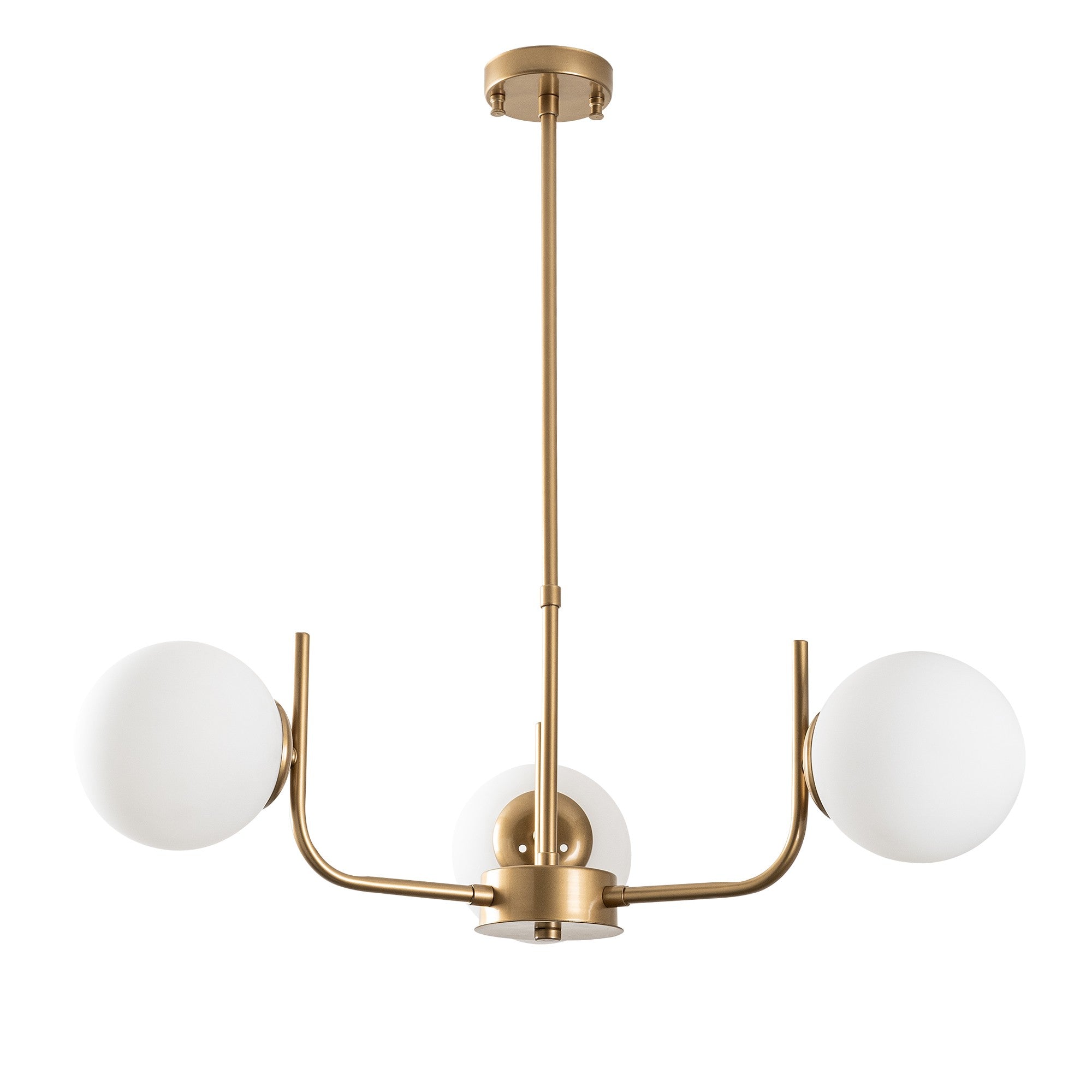 Candeeiro de Teto -Antler-Ouro