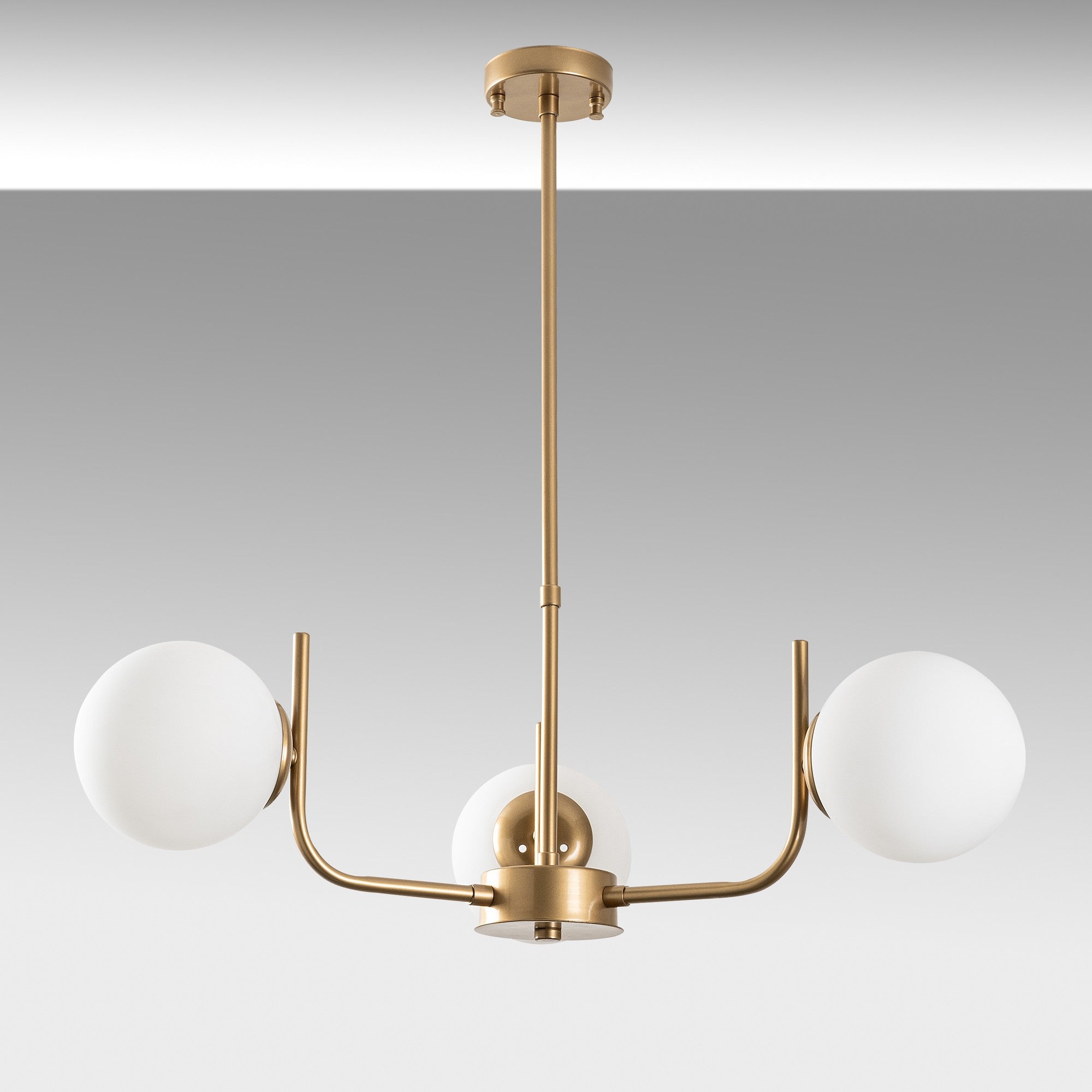 Candeeiro de Teto -Antler-Ouro