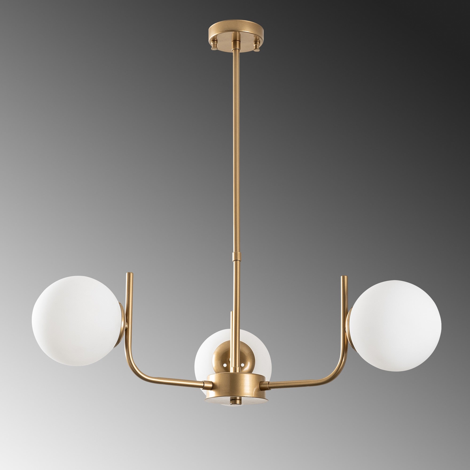 Candeeiro de Teto -Antler-Ouro