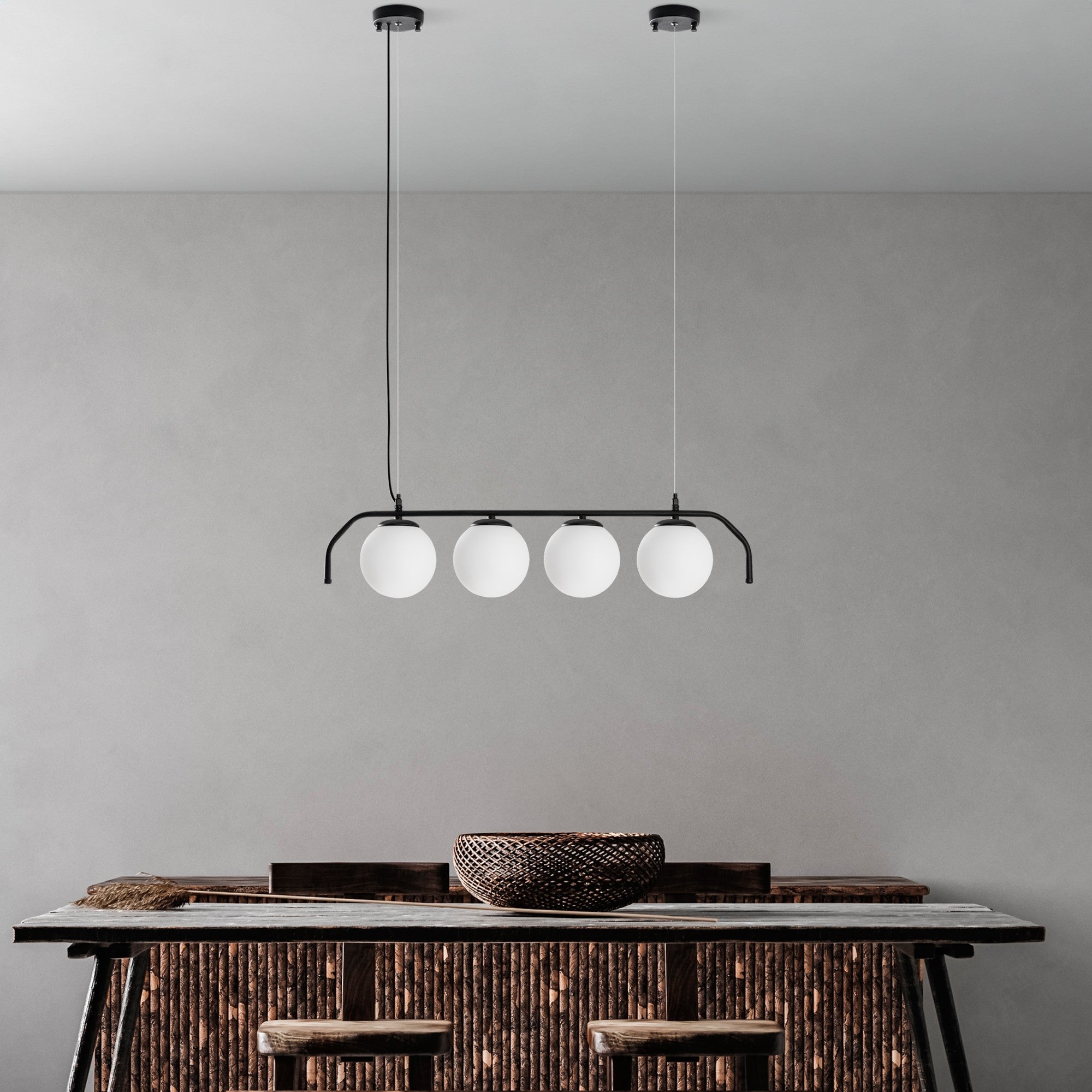 Candeeiro de Teto -Antler-Preto