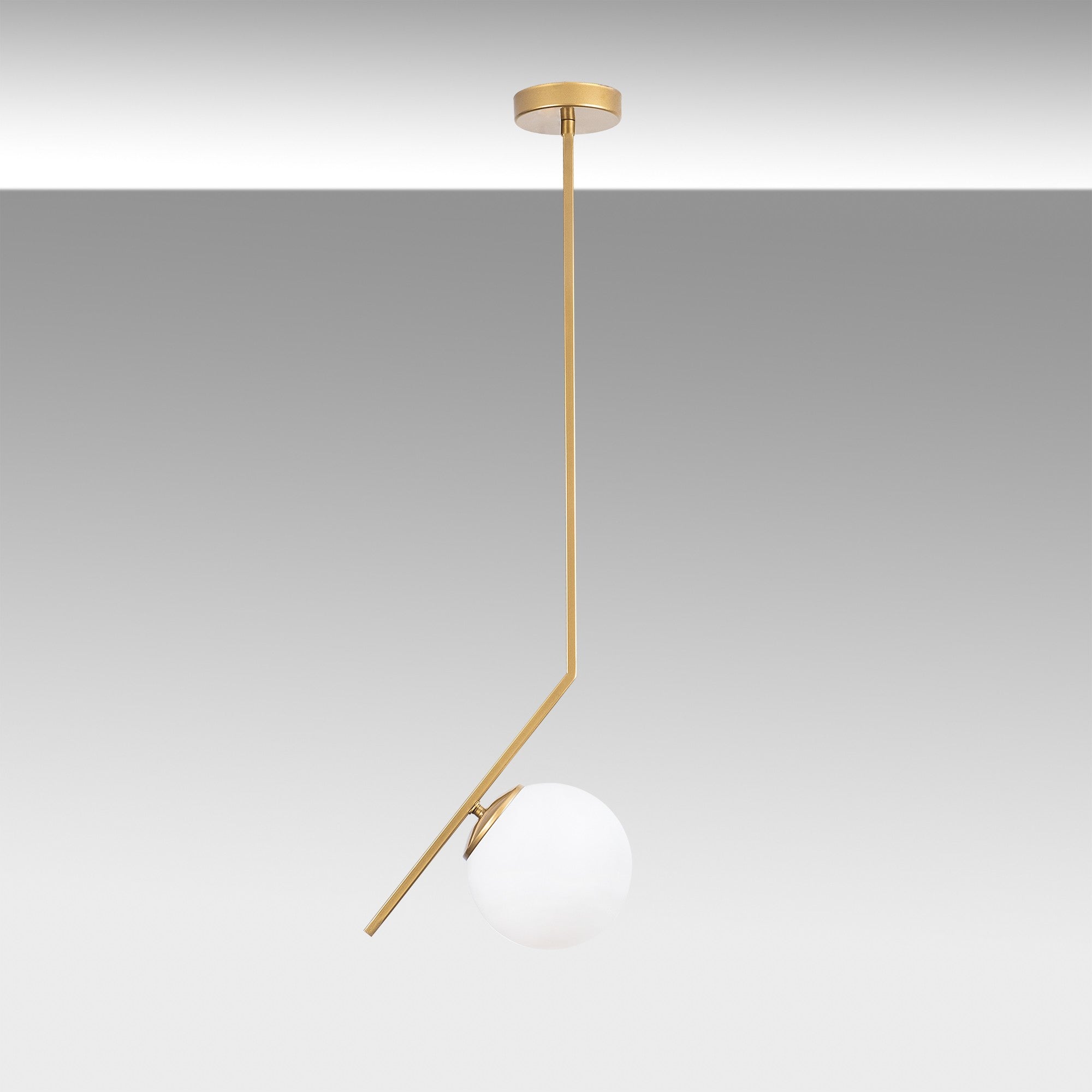 Candeeiro de Teto  - Dolunay - Ouro