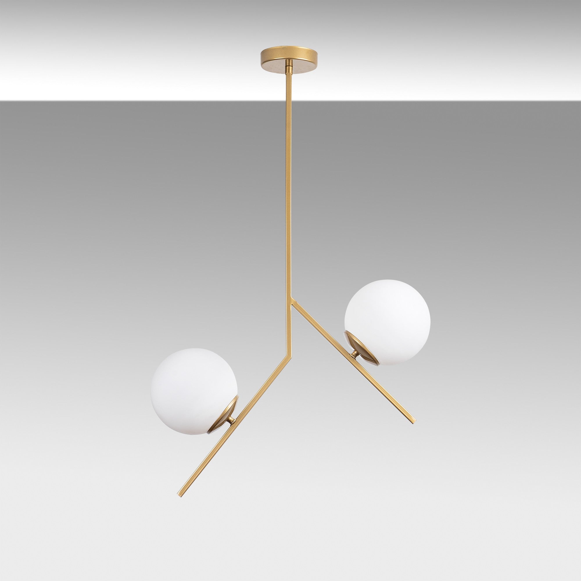 Candeeiro de Teto  - Dolunay - Ouro