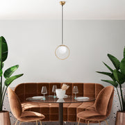 Candeeiro de Teto  - Dolunay - Ouro