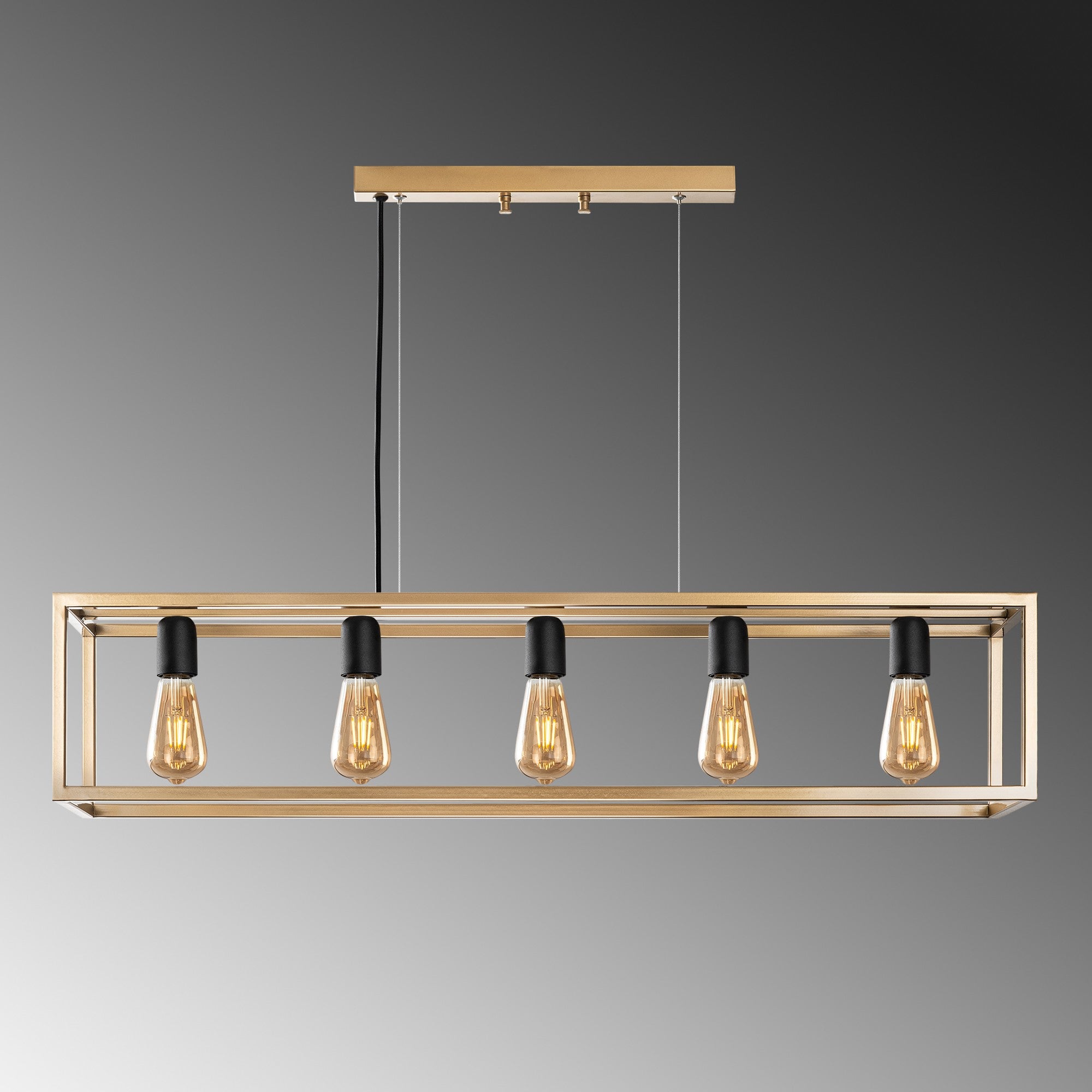 Candeeiro de Teto  - Kafes - Ouro