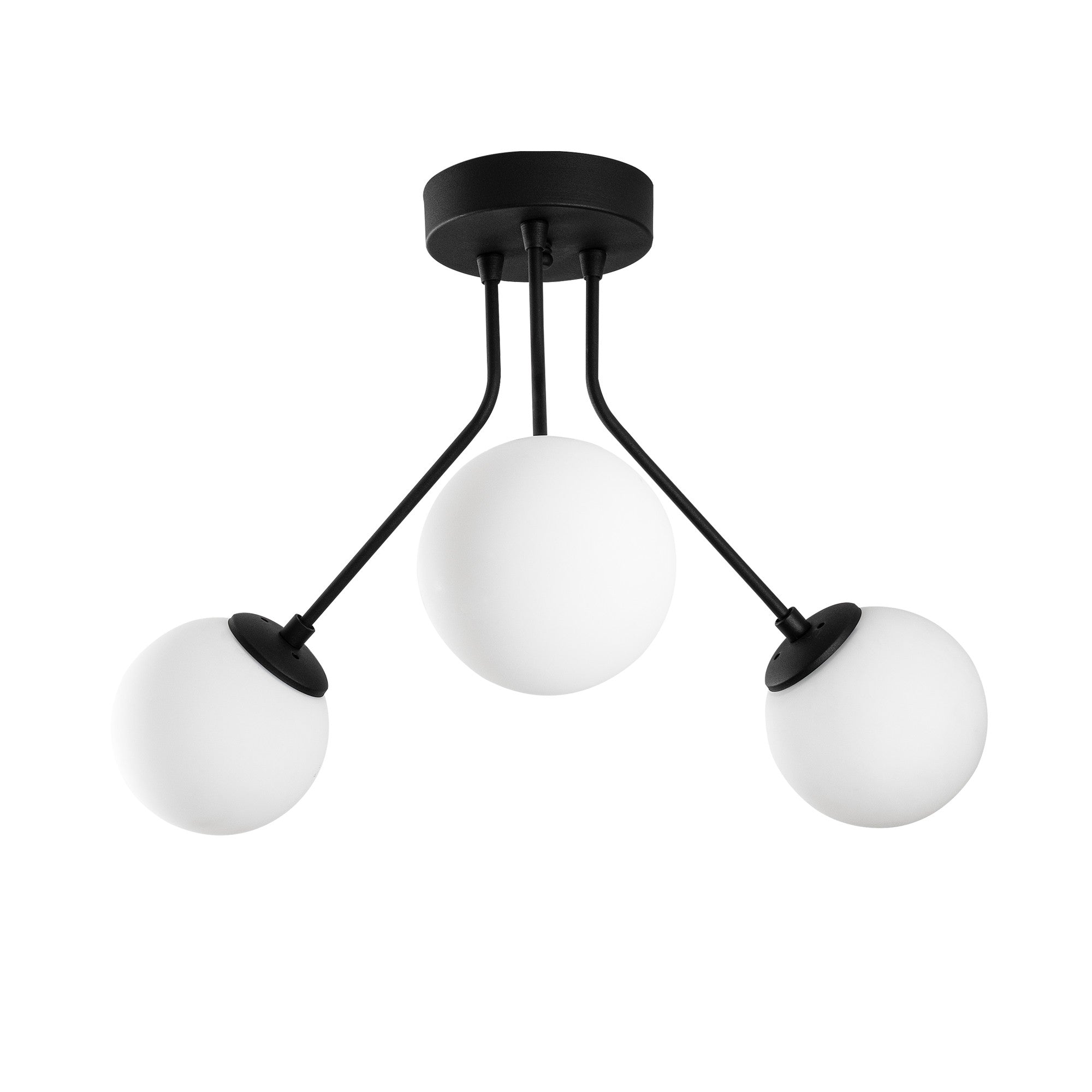 Candeeiro de Teto  - Orıon - Preto