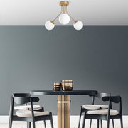 Candeeiro de Teto  - Orıon - Ouro