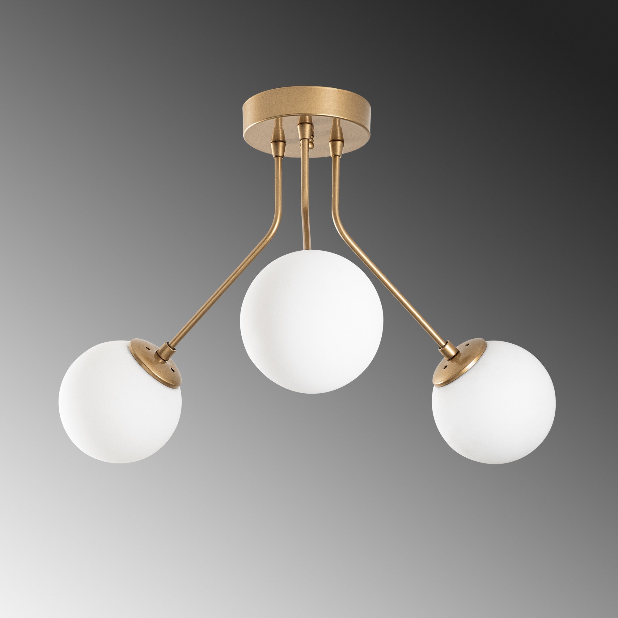 Candeeiro de Teto  - Orıon - Ouro