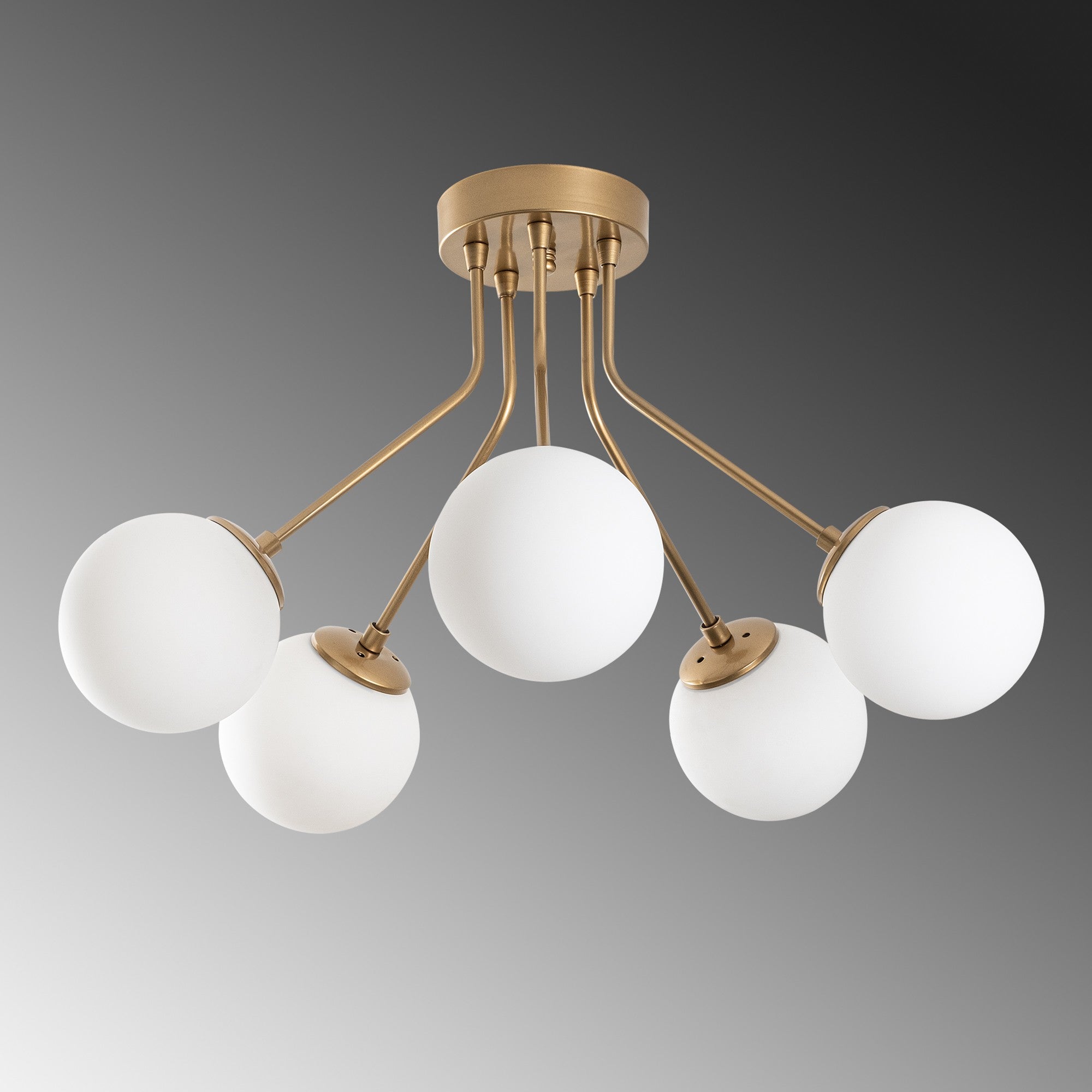 Candeeiro de Teto  - Orıon - Ouro