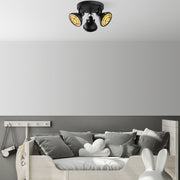 Candeeiro de Teto  - Spoly - Preto