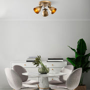 Candeeiro de Teto  - Spotkafası - Ouro