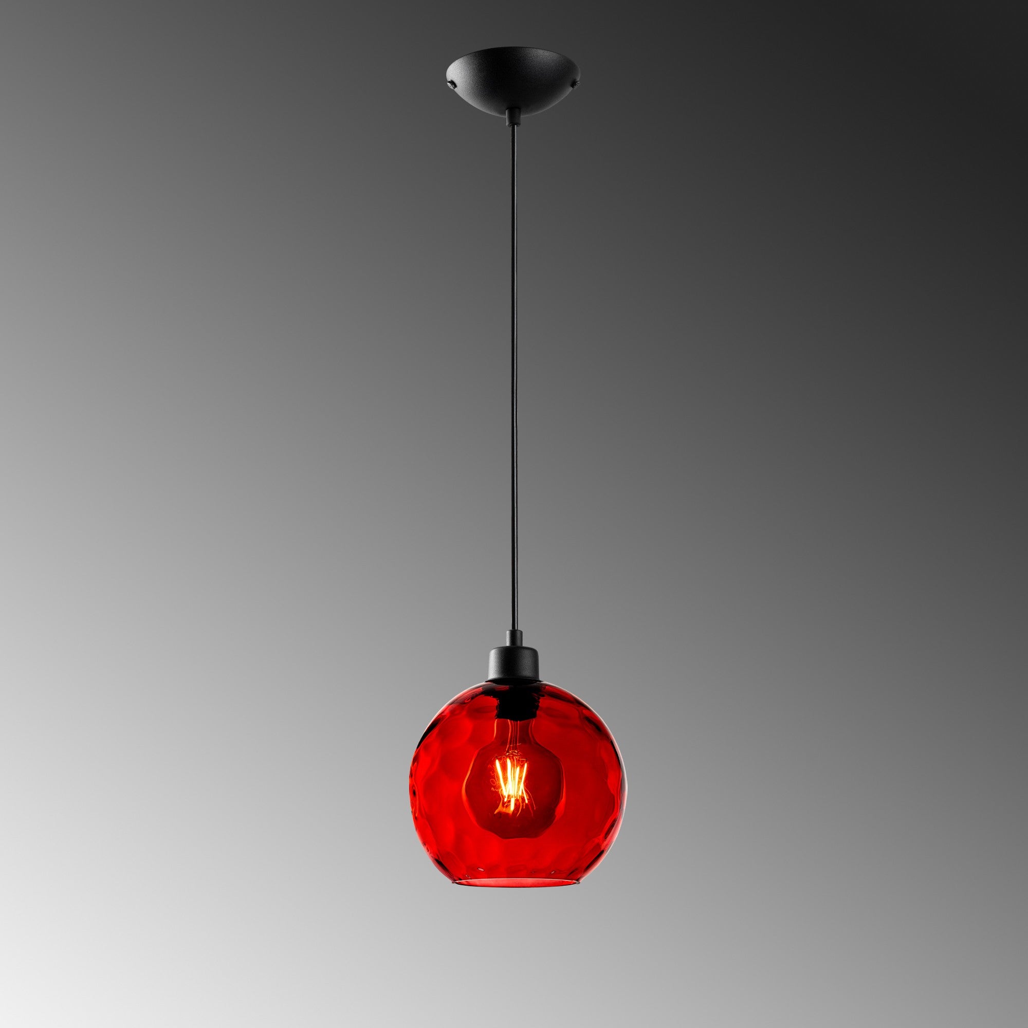 Candeeiro de Teto  - Benek - Vermelho