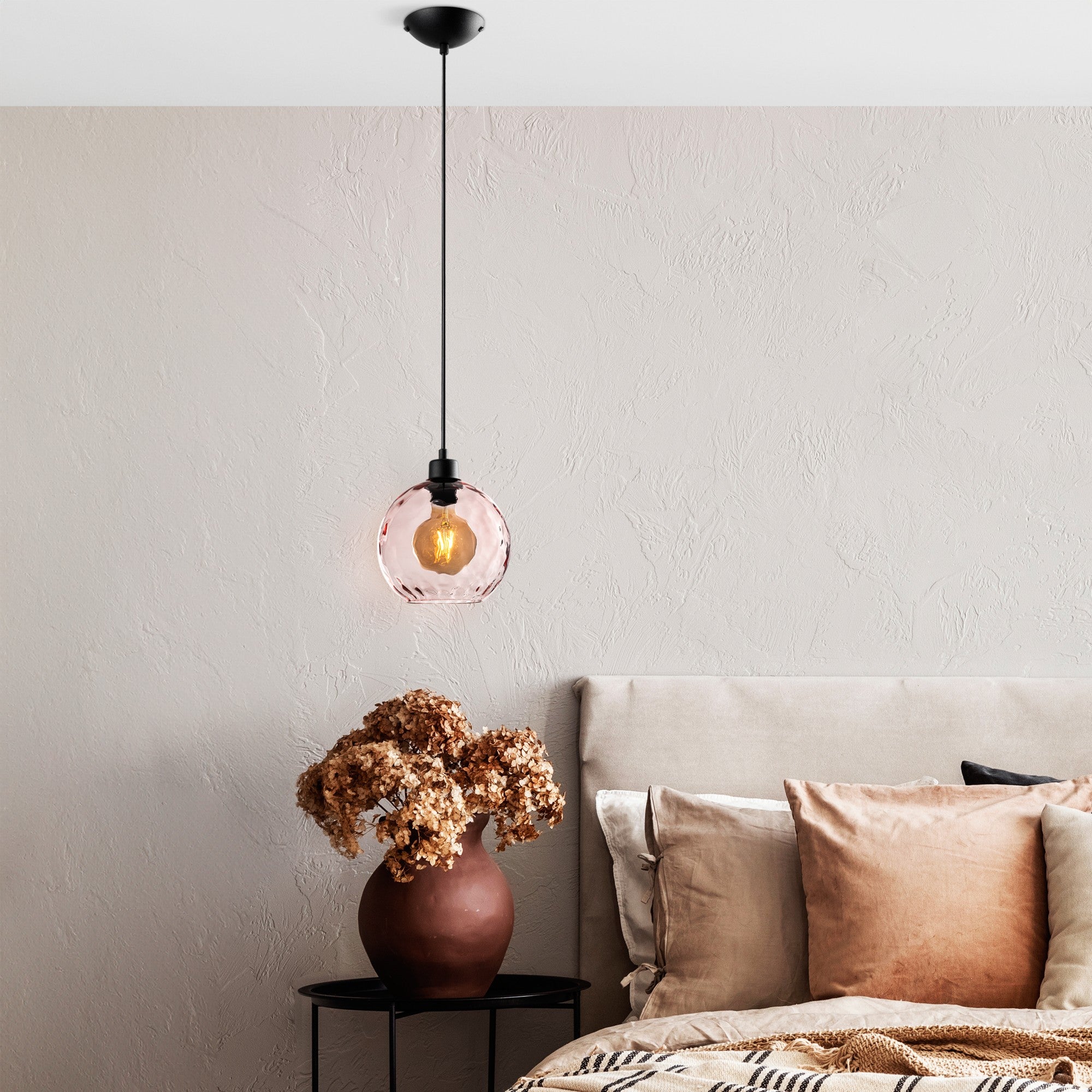 Candeeiro de Teto  - Benek - Rosa