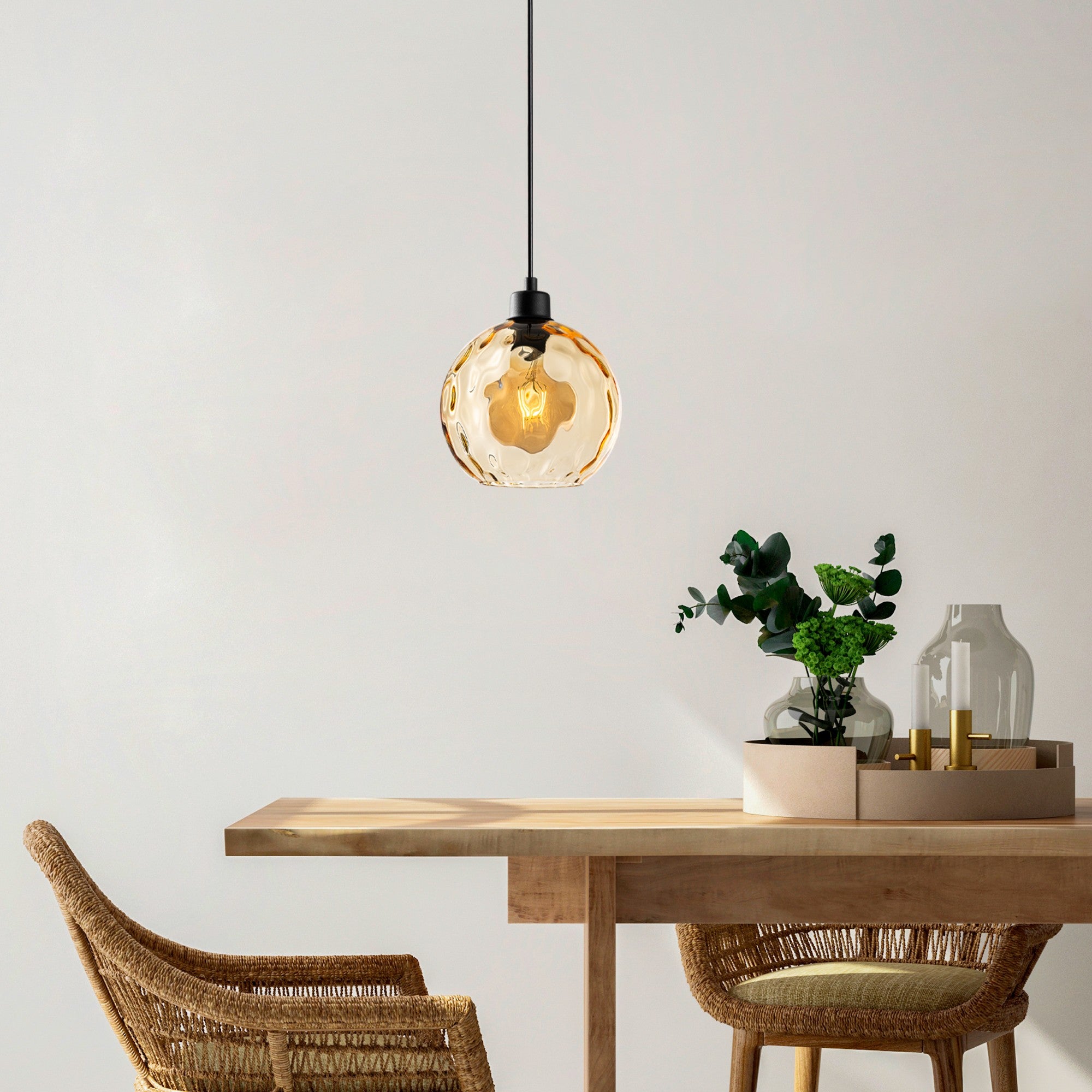 Candeeiro de Teto  - Benek - Amarelo