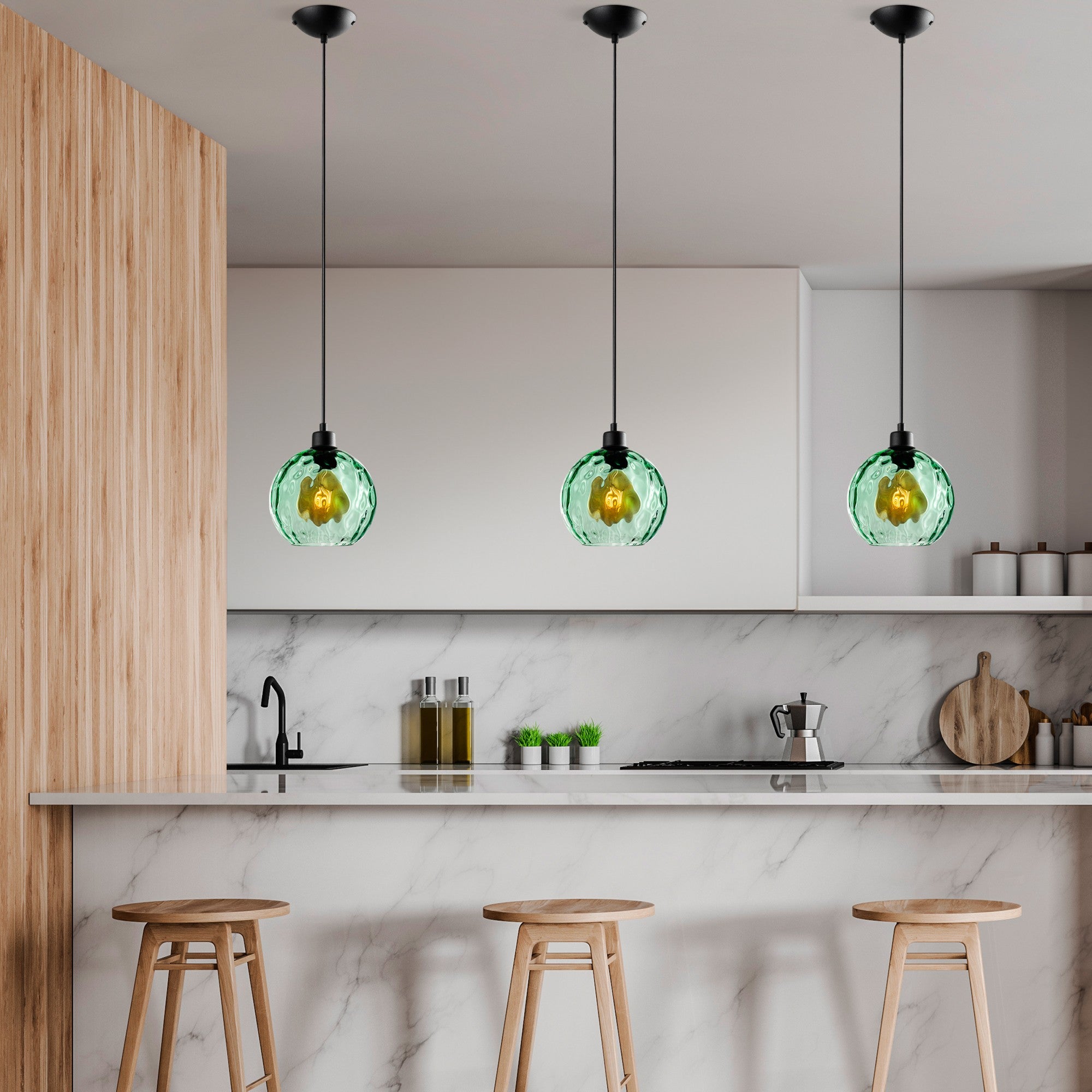 Candeeiro de Teto  - Benek - Verde