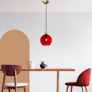 Candeeiro de Teto  - Benek - Vermelho