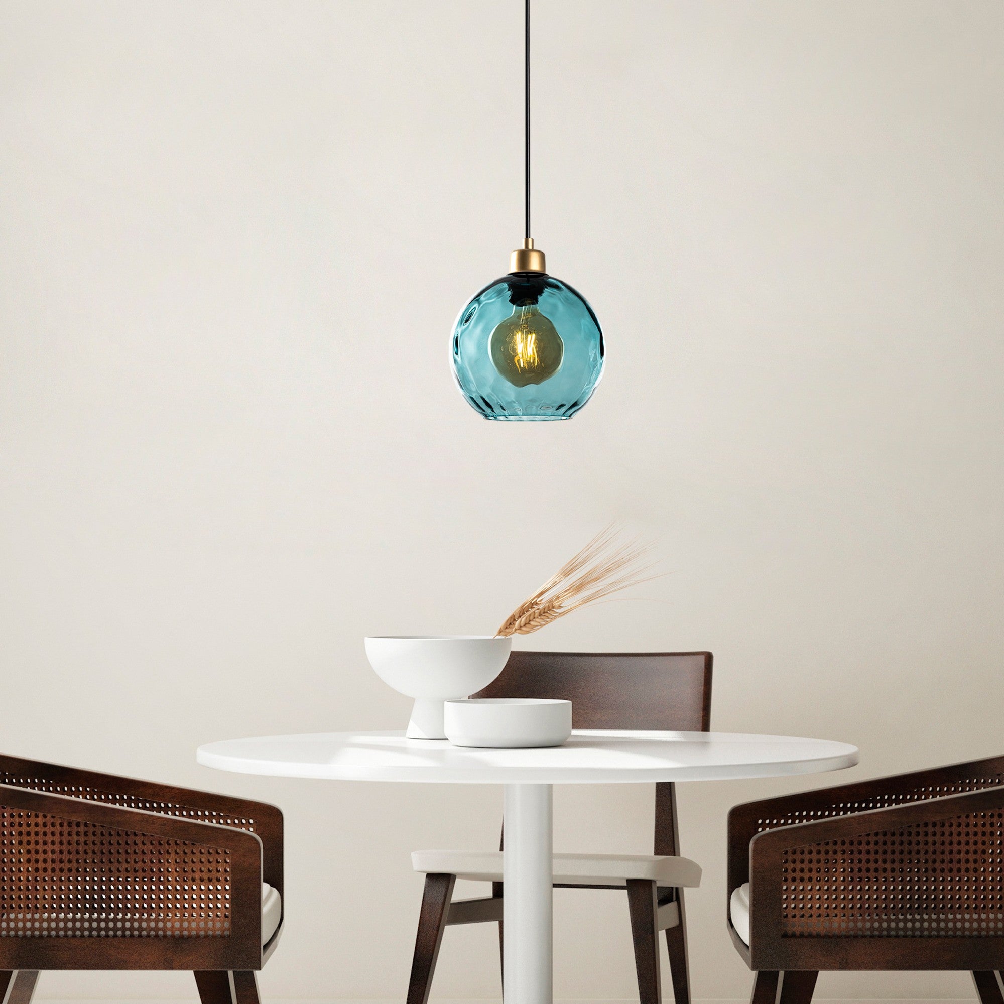 Candeeiro de Teto  - Benek - Azul