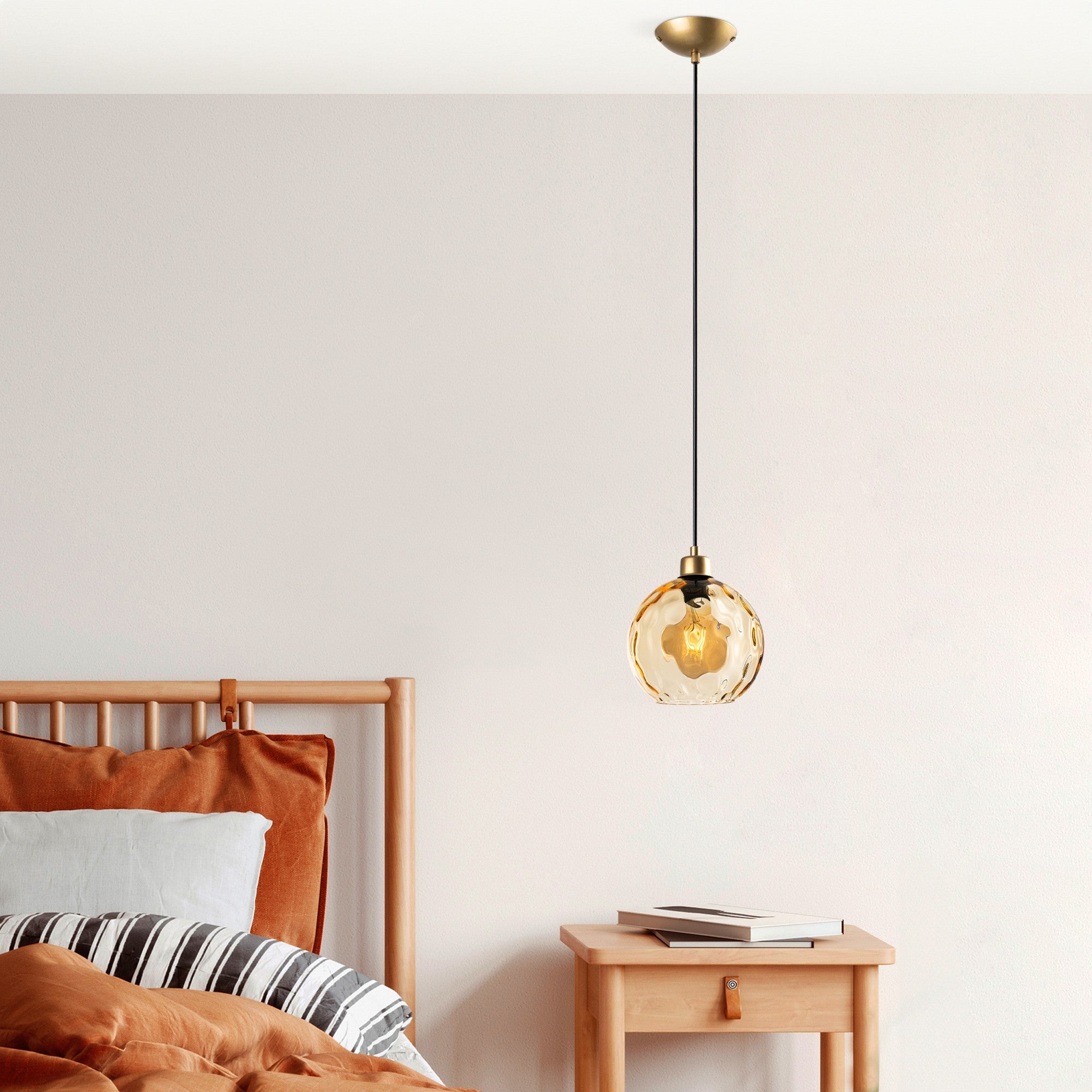 Candeeiro de Teto  - Benek - Amarelo