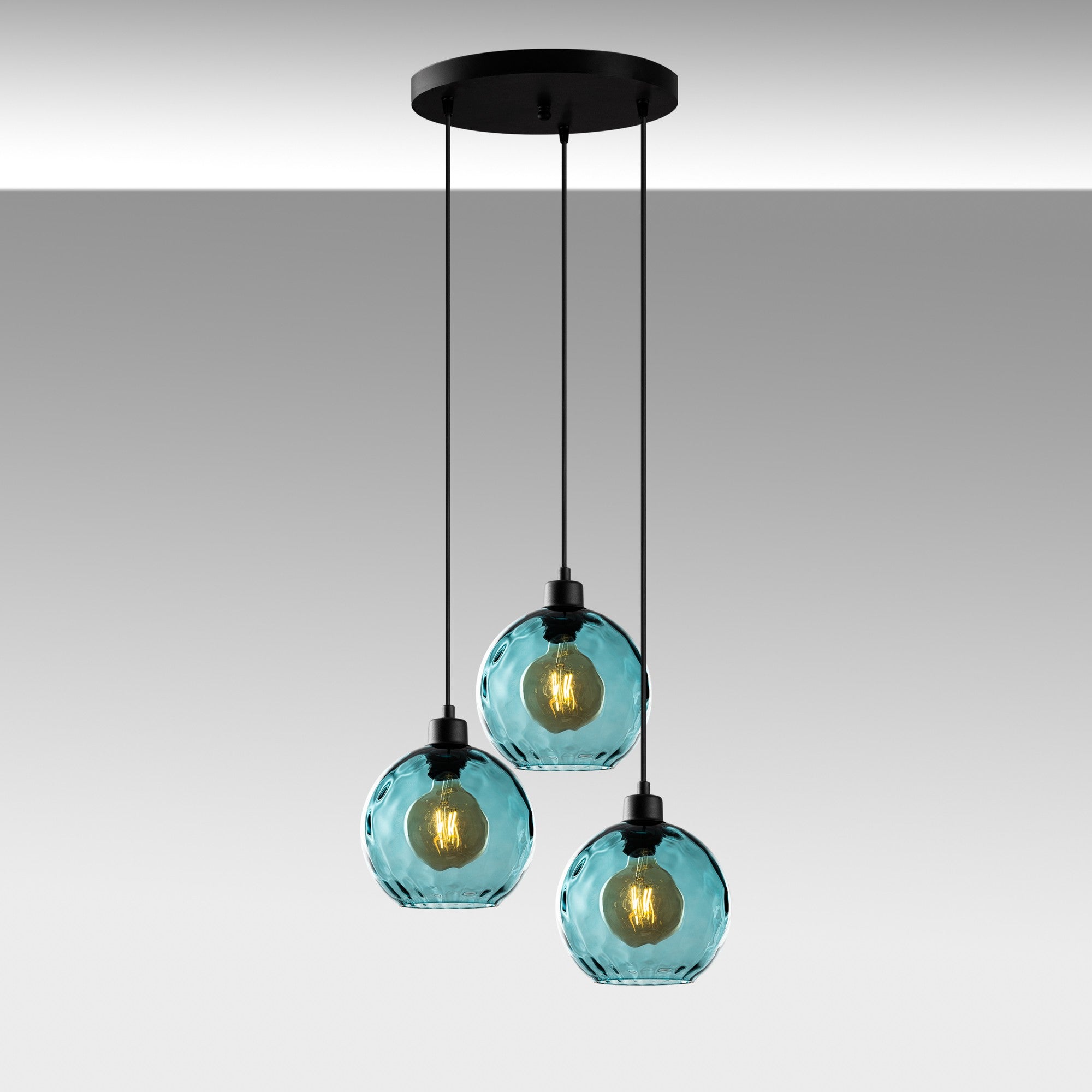 Candeeiro de Teto  - Benek - Azul