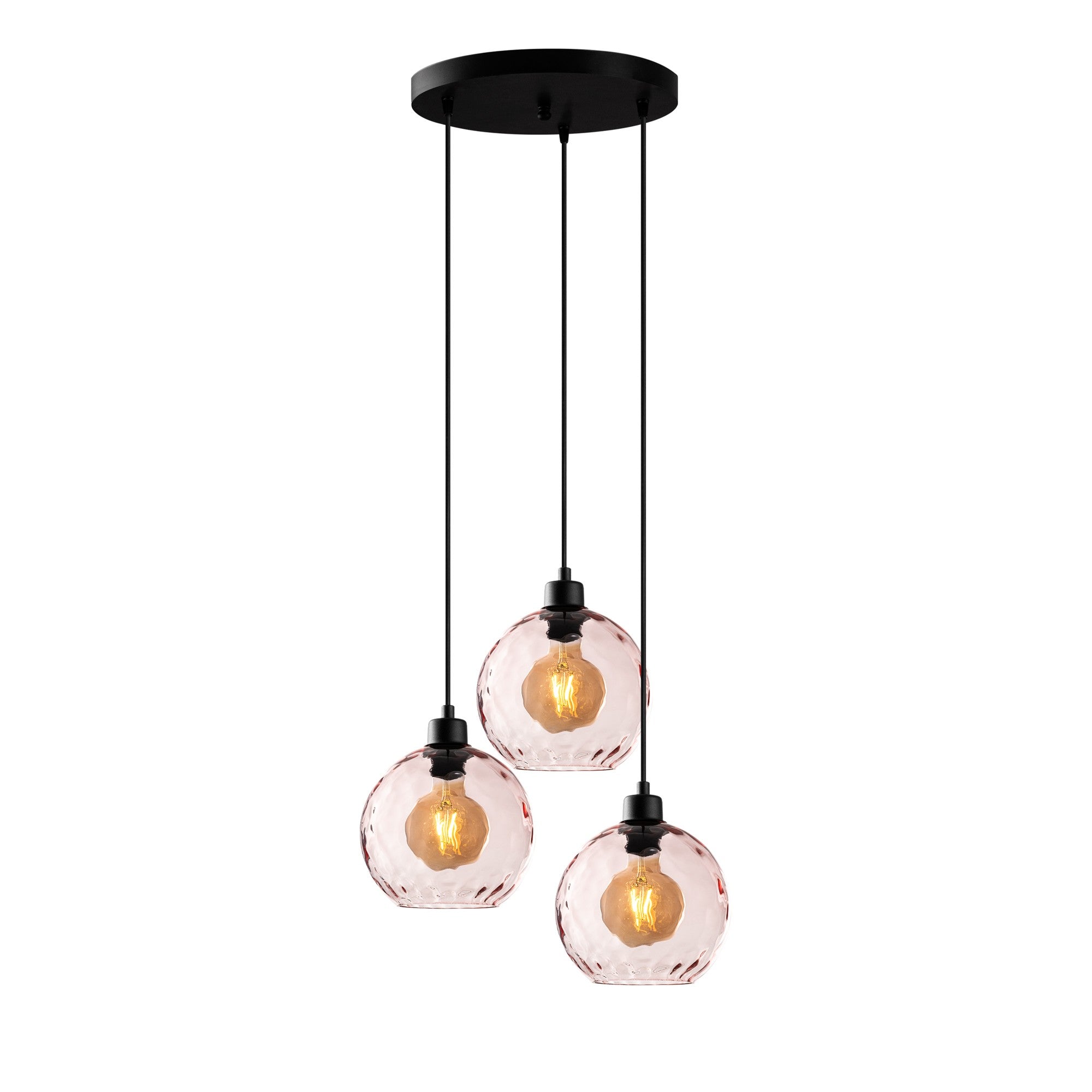 Candeeiro de Teto  - Benek - Rosa