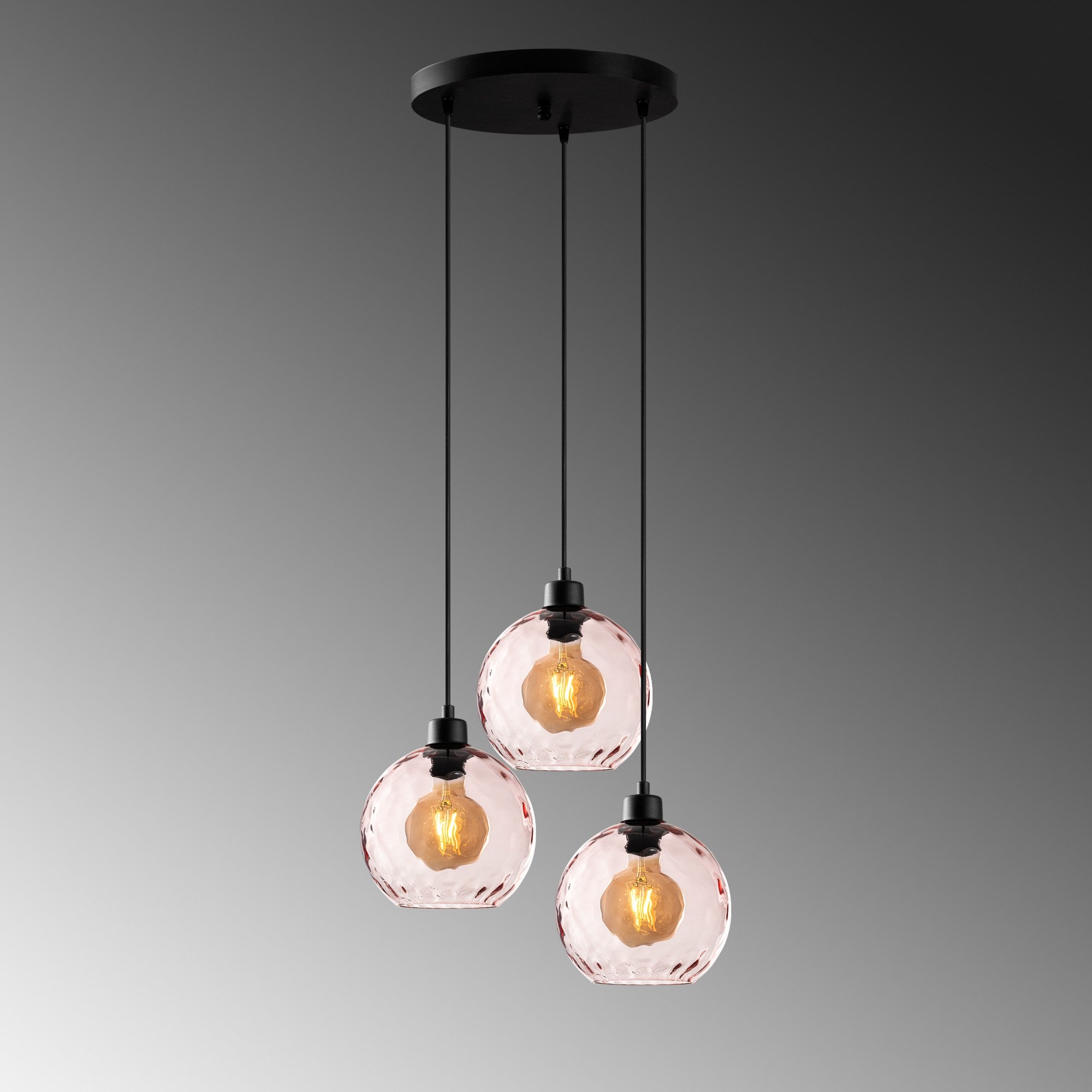 Candeeiro de Teto  - Benek - Rosa