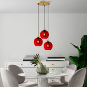 Candeeiro de Teto  - Benek - Vermelho